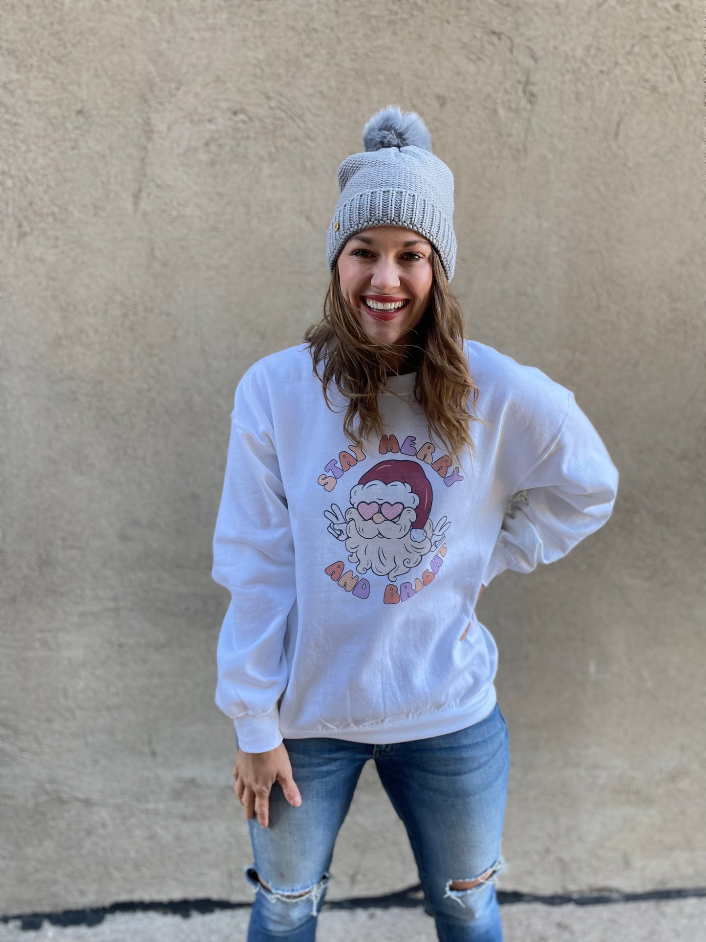 Stay Merry Santa Crewneck