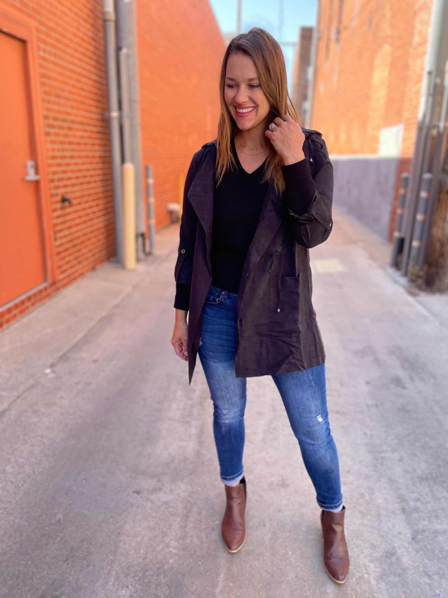 Peachskin Jacket