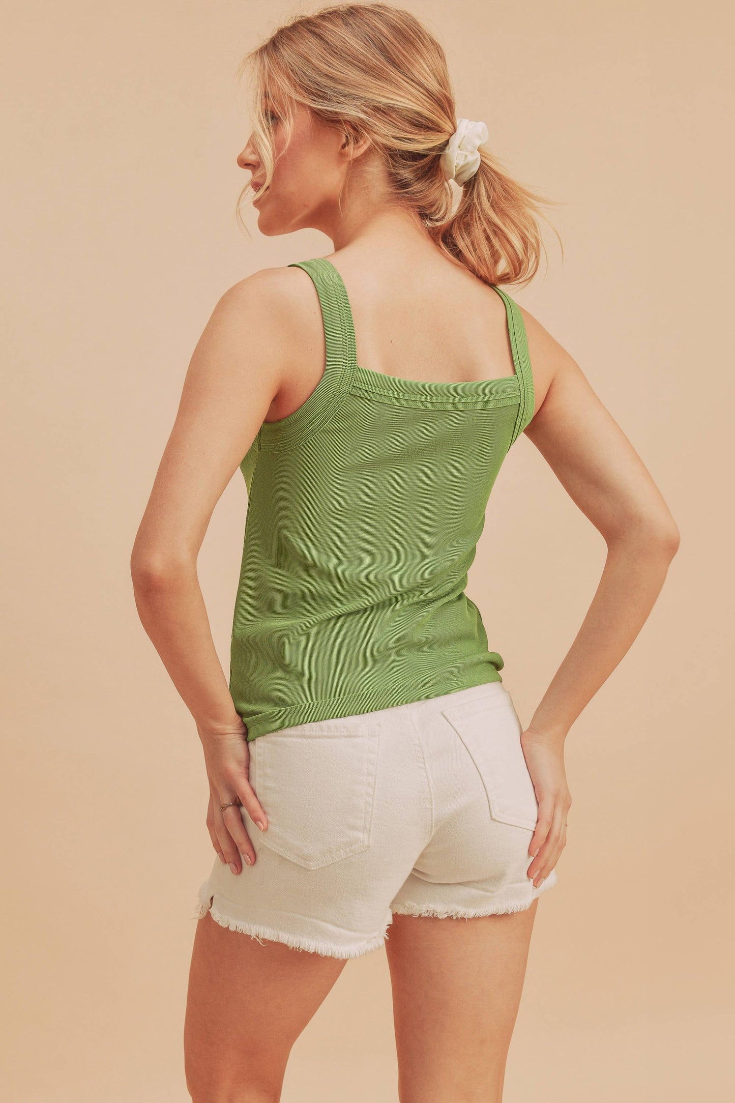 Joana Ribbed Crop Tank