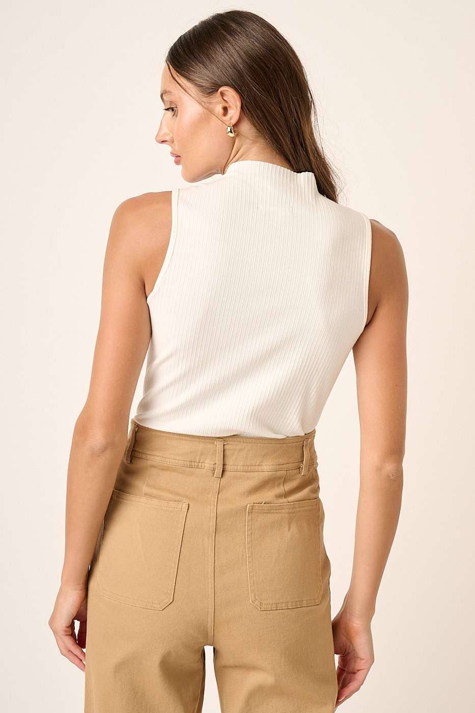 The Edge Ribbed Sleeveless Top