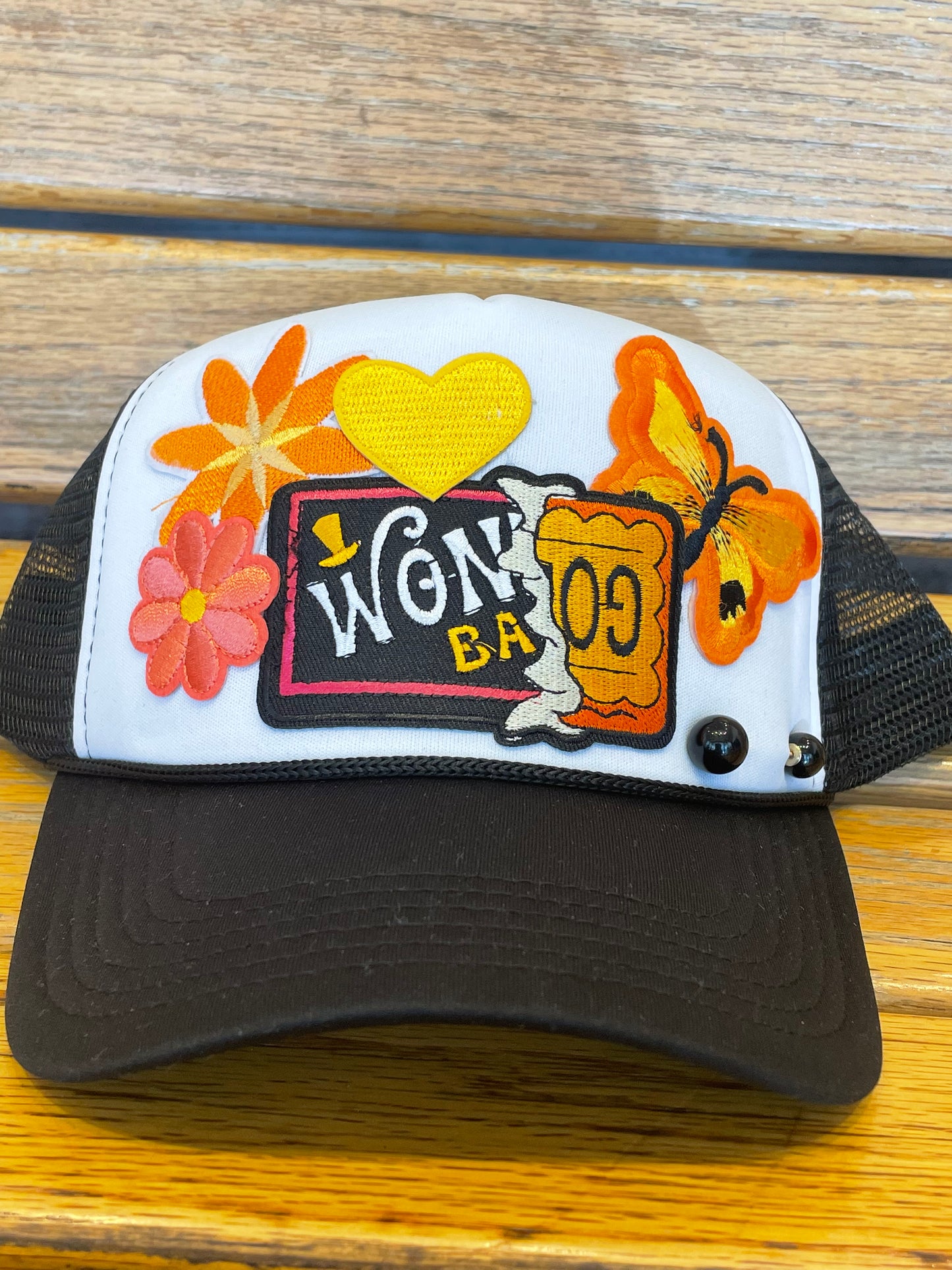 Wonka Bar Patch Trucker Hat