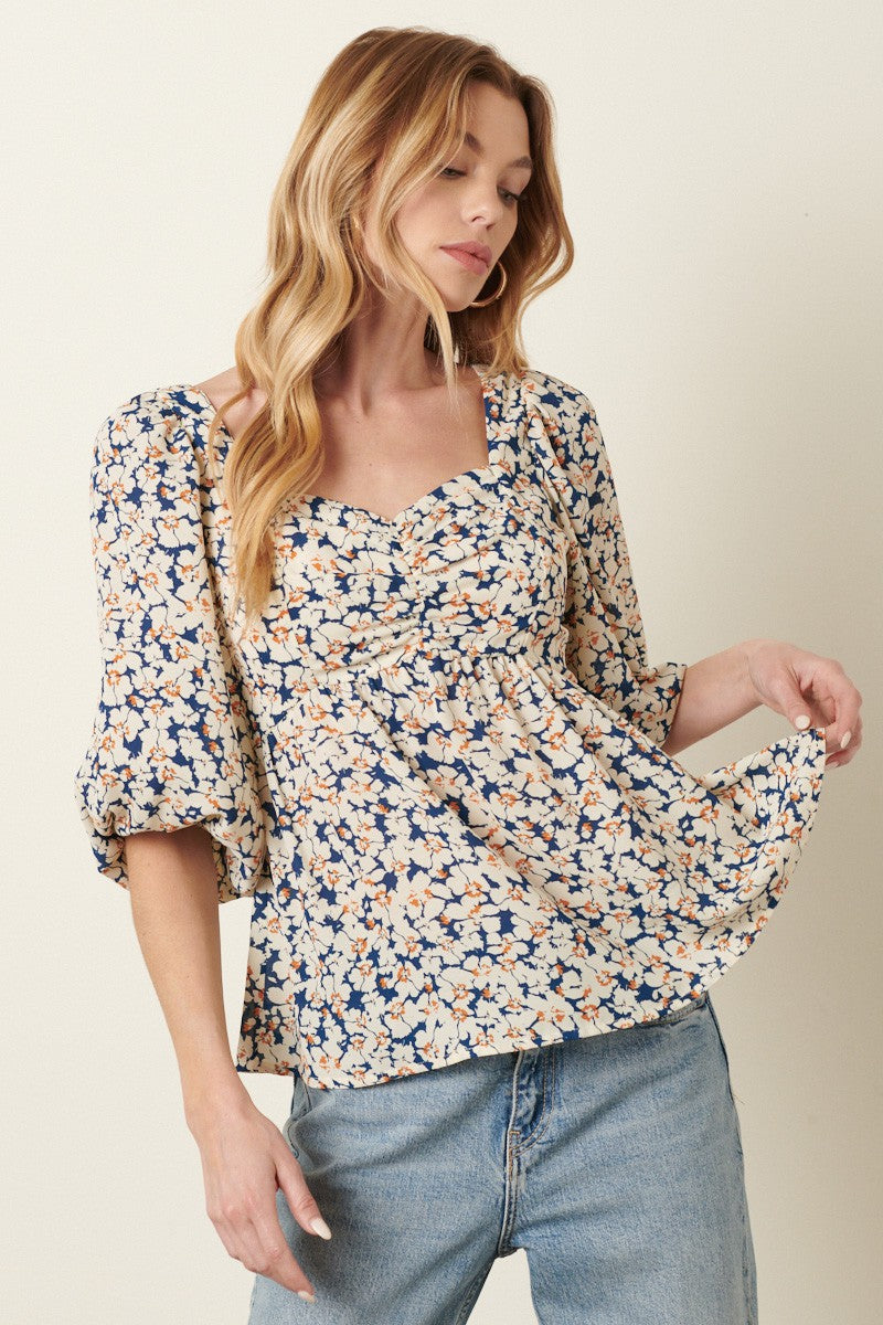 Abstract Flower Print