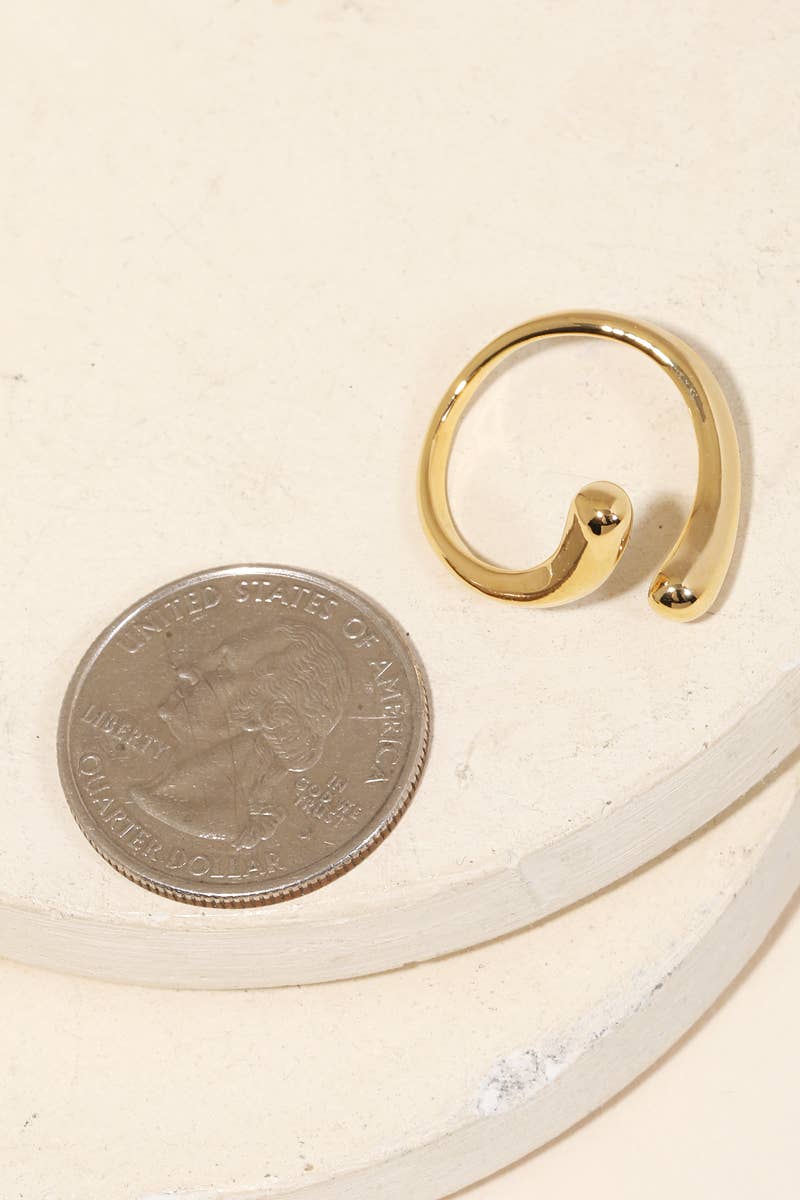 Polished Open Band Ring