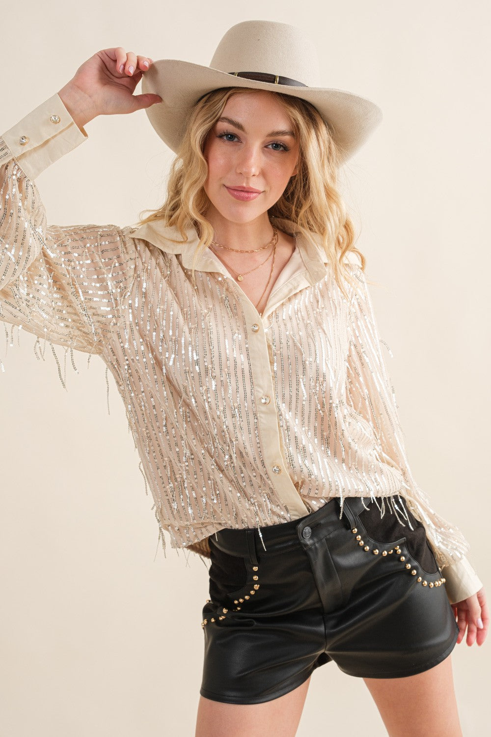 Sequin Stripe