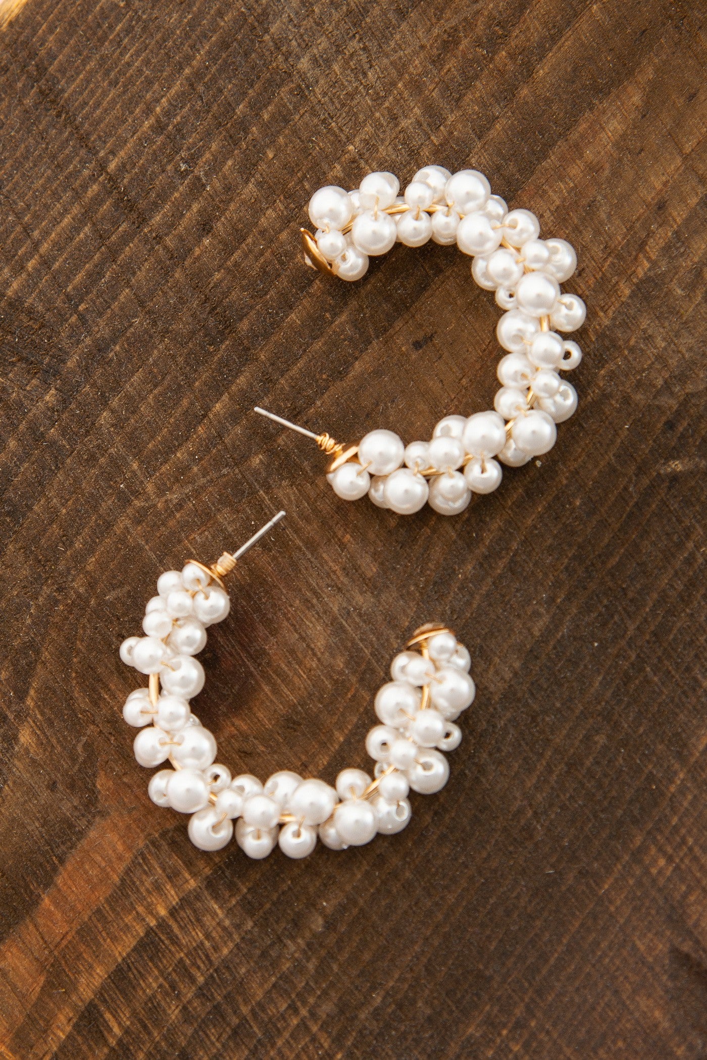 Pearl Bead Hoop