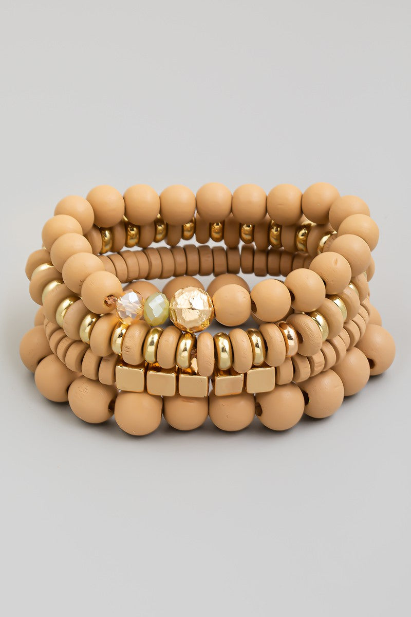 Big Beaded Bracelet Set