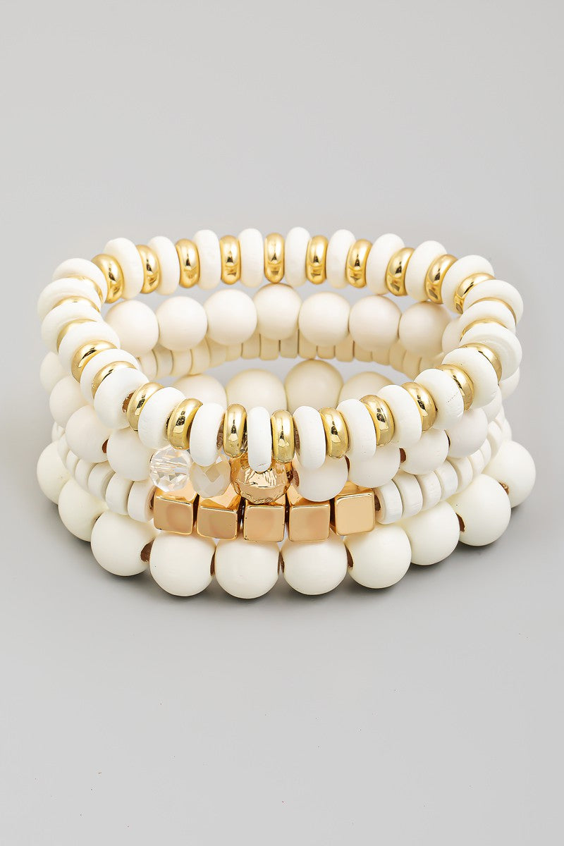 Big Beaded Bracelet Set