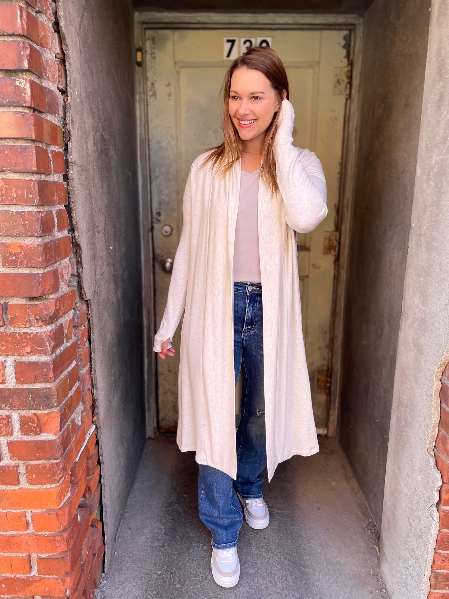 Cream Cardigan