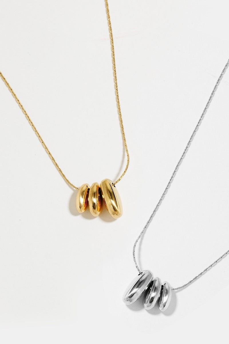 Triple Oval Charm