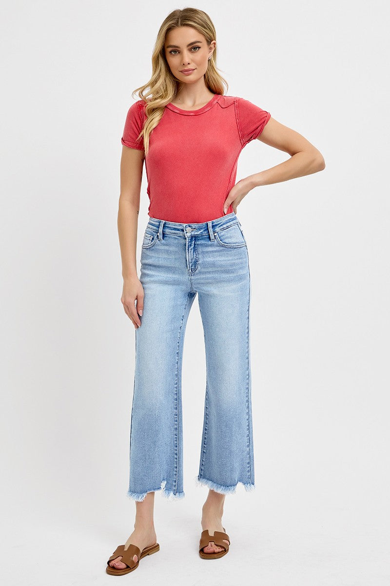 Rylee Risen Frayed Hem