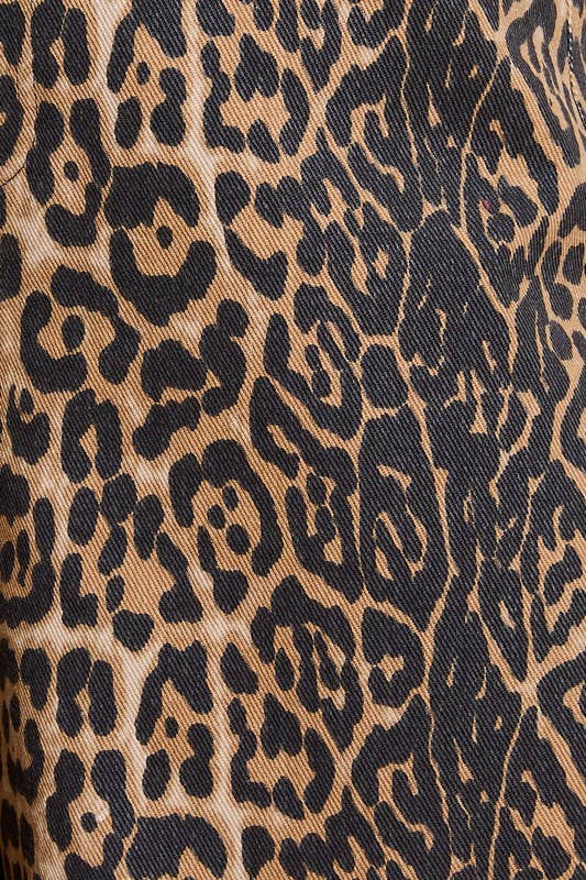 Animal Print Wide Leg