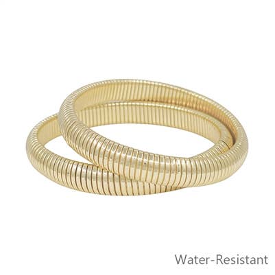 2 Gold Bracelets