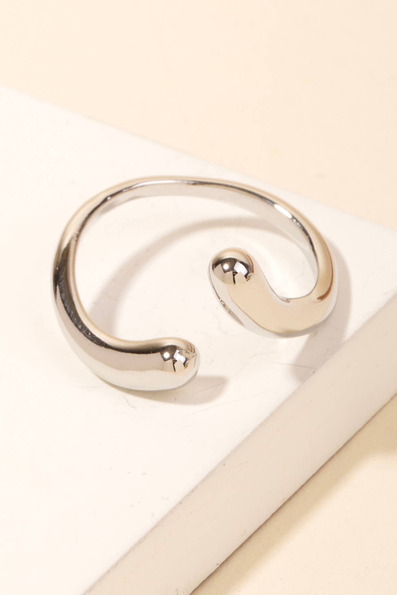 Polished Open Band Ring
