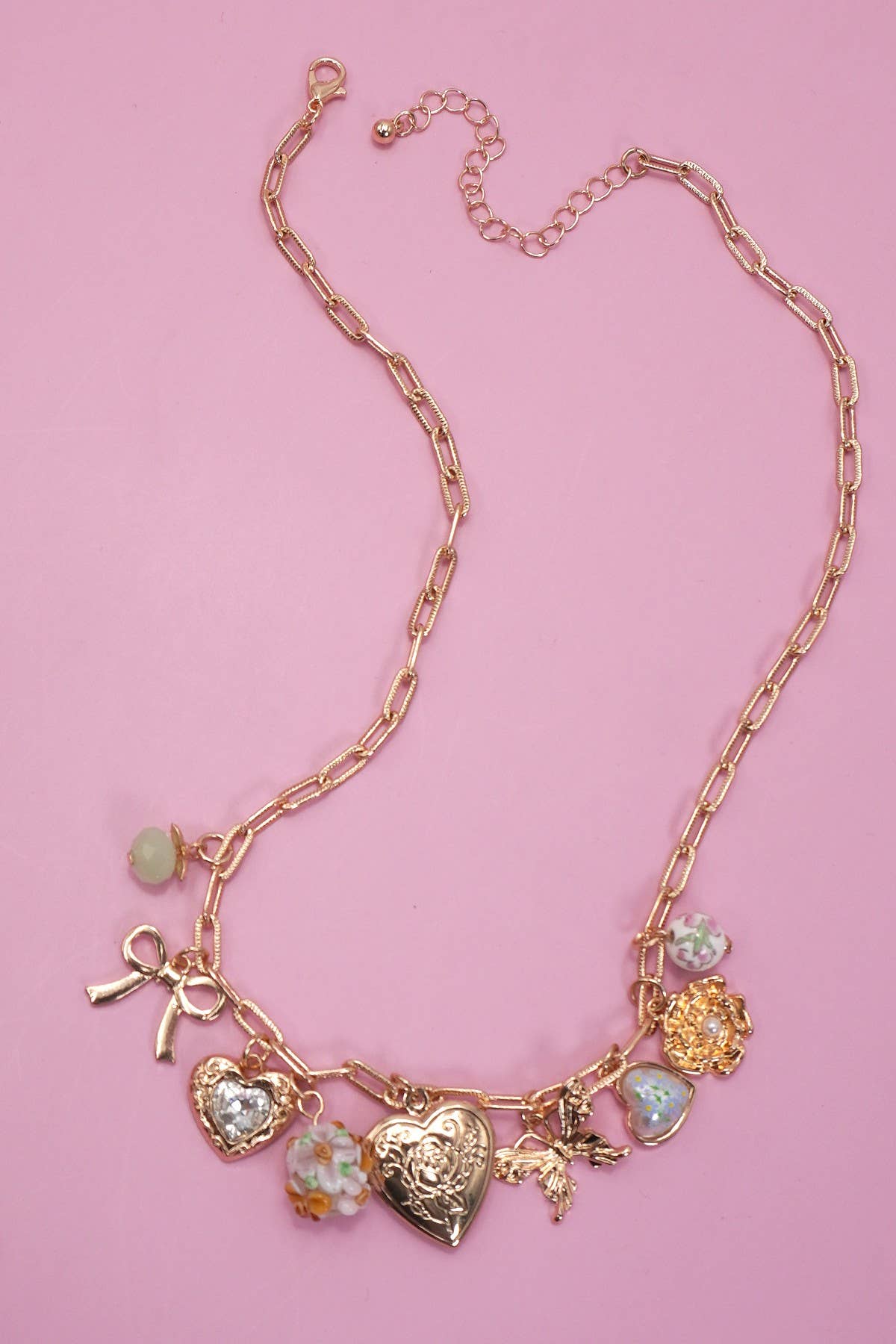 Vintage-Inspired Charm Necklace