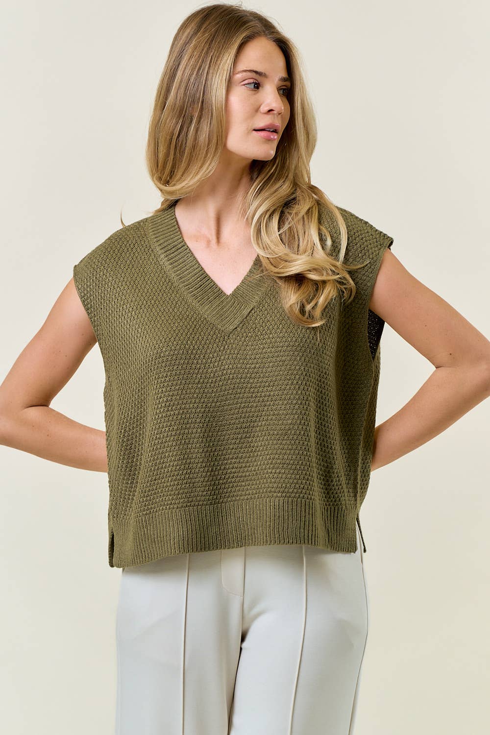 Cozy Classic V-Neck Sweater Vest