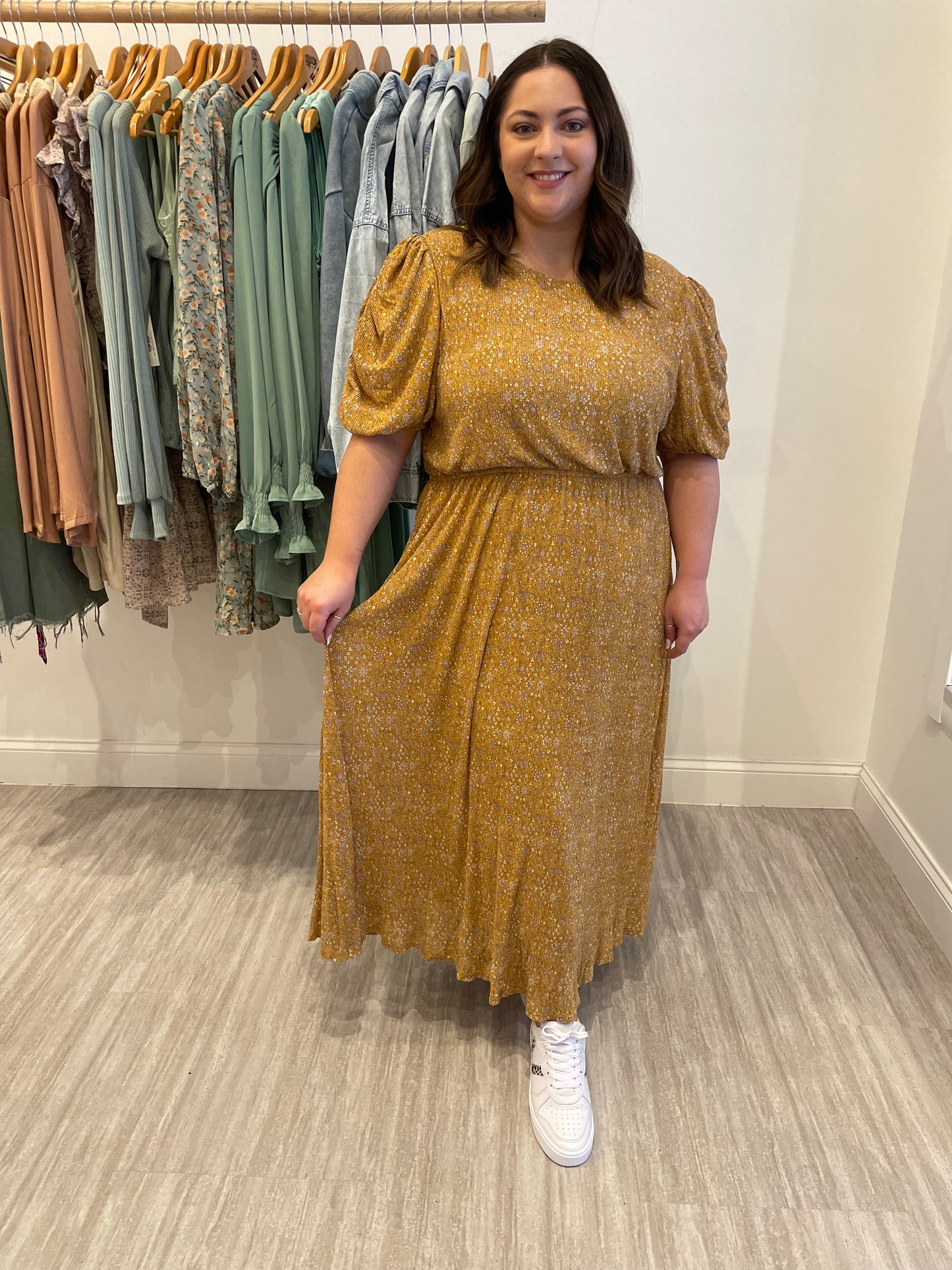 Mustard Dress