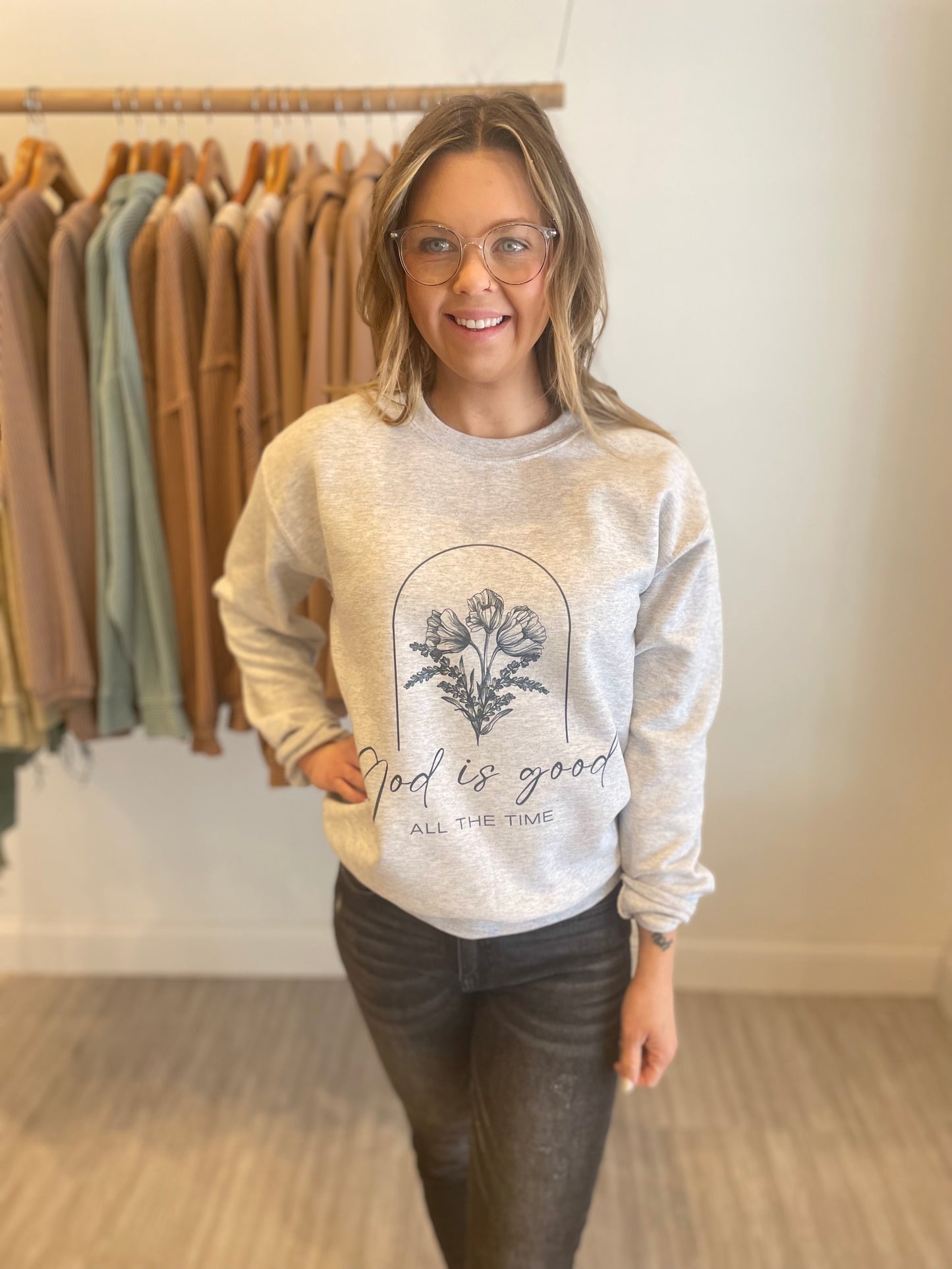 All The Time Floral - God Is Good