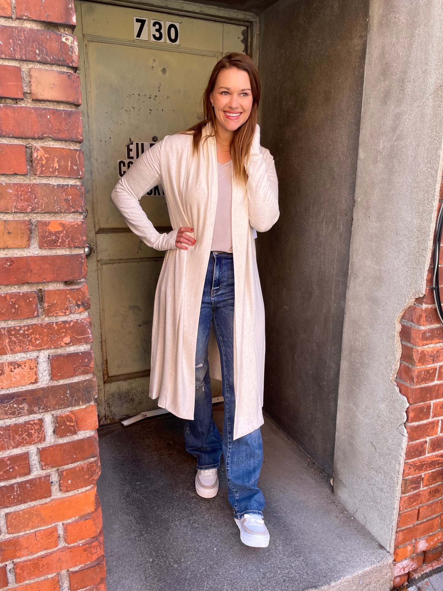 Cream Cardigan