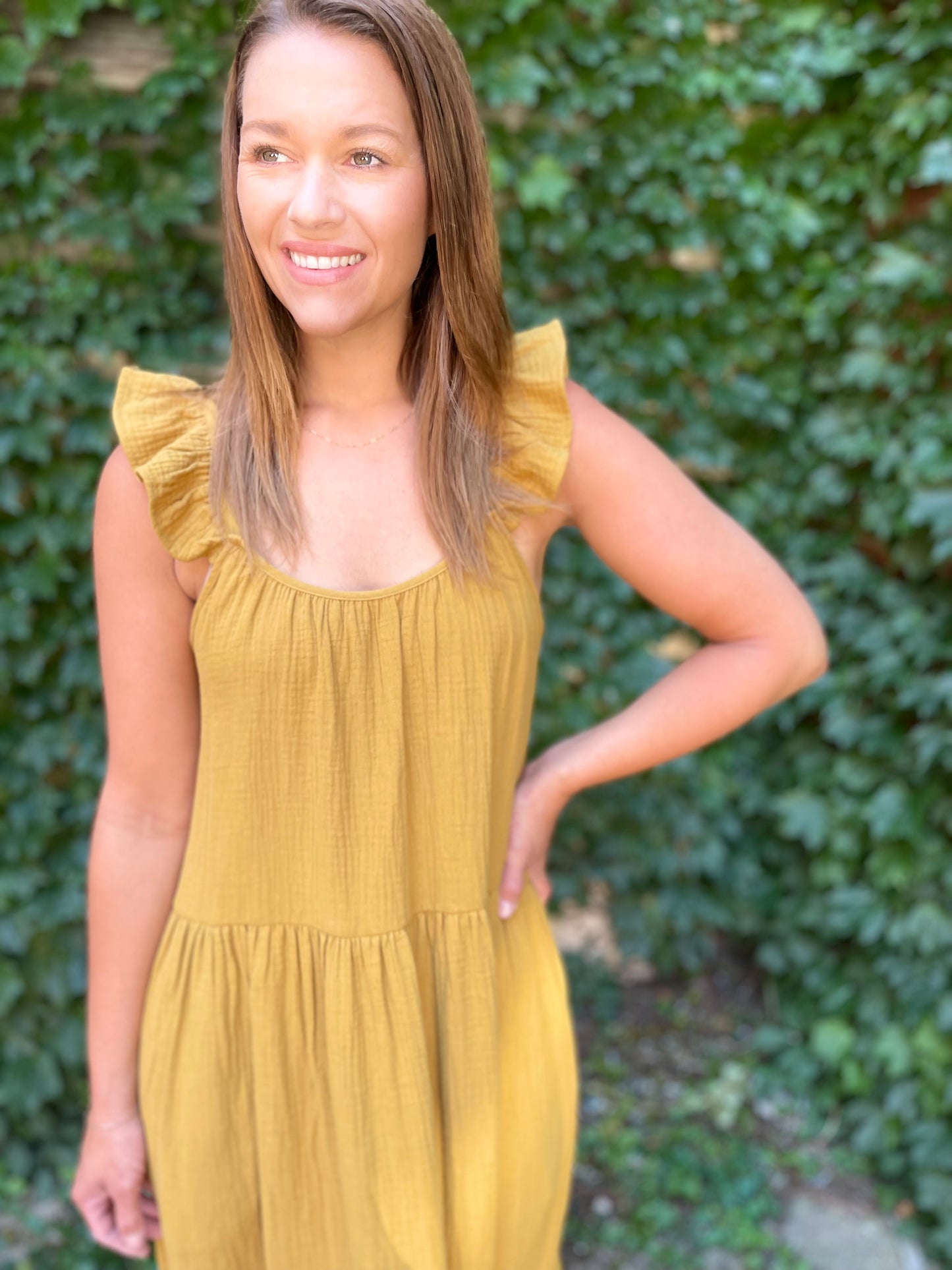 Mustard Tier Riley & Cru