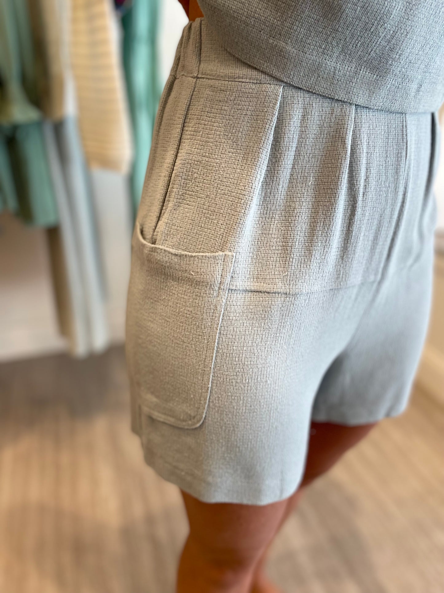 Wonderfully Woven - Blue Shorts