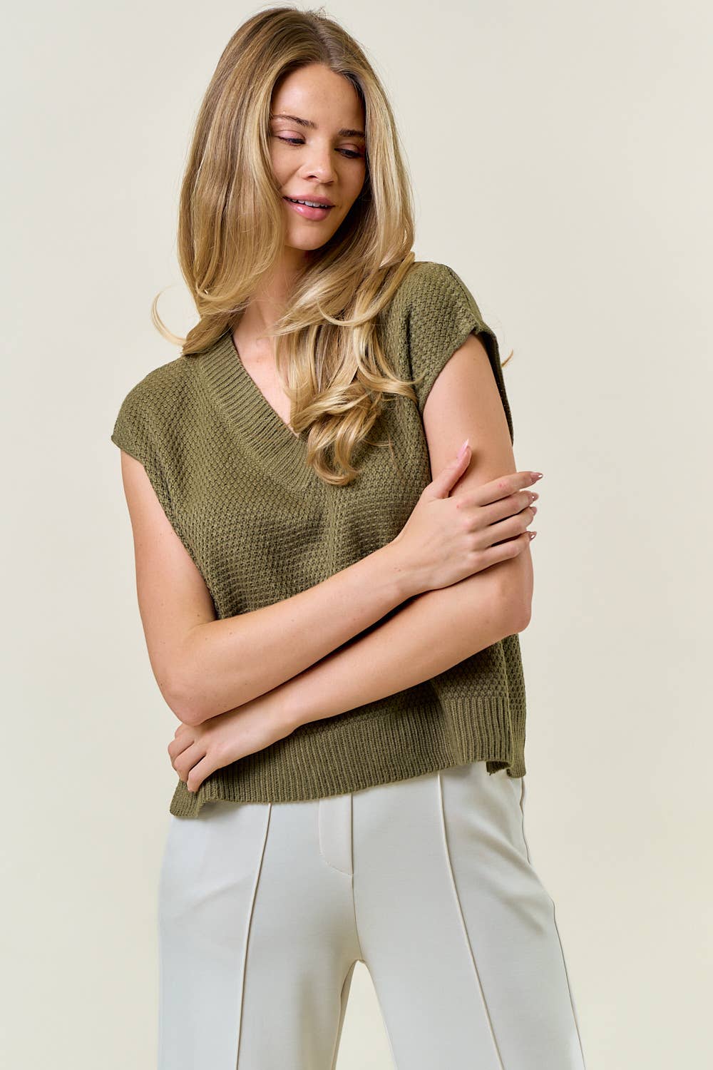 Cozy Classic V-Neck Sweater Vest