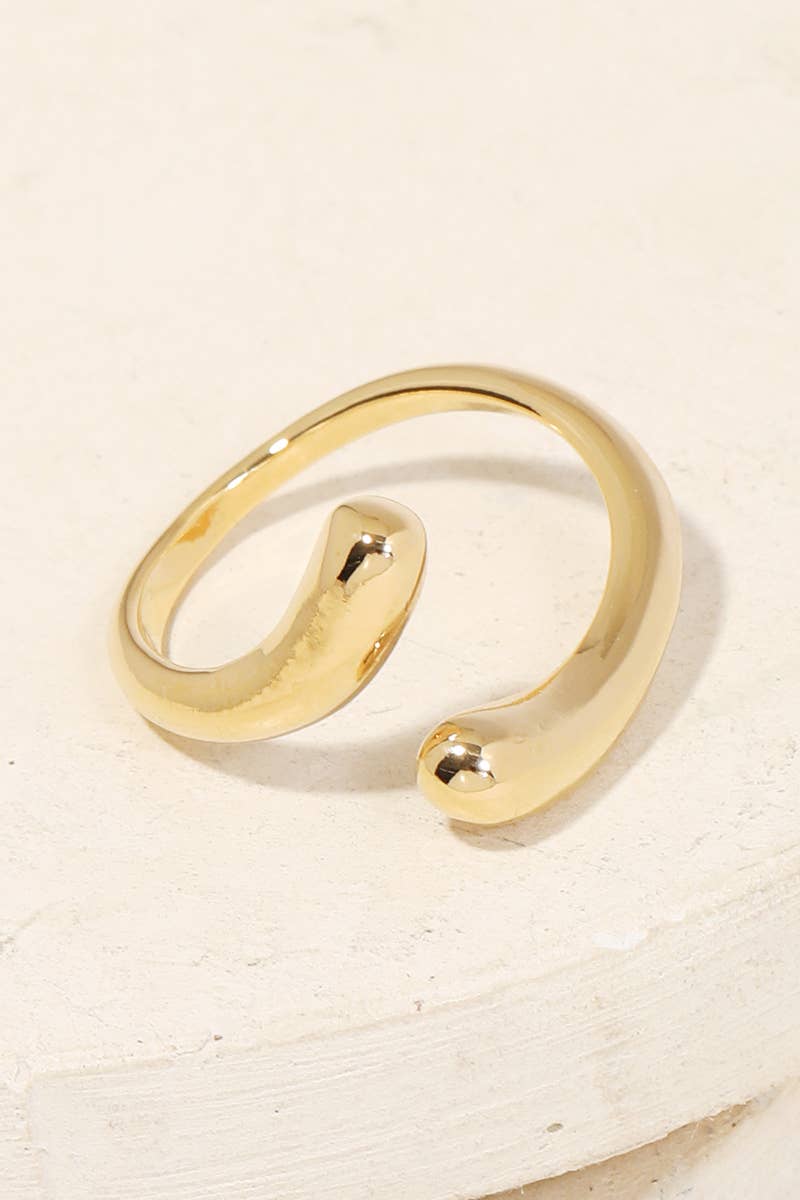 Polished Open Band Ring