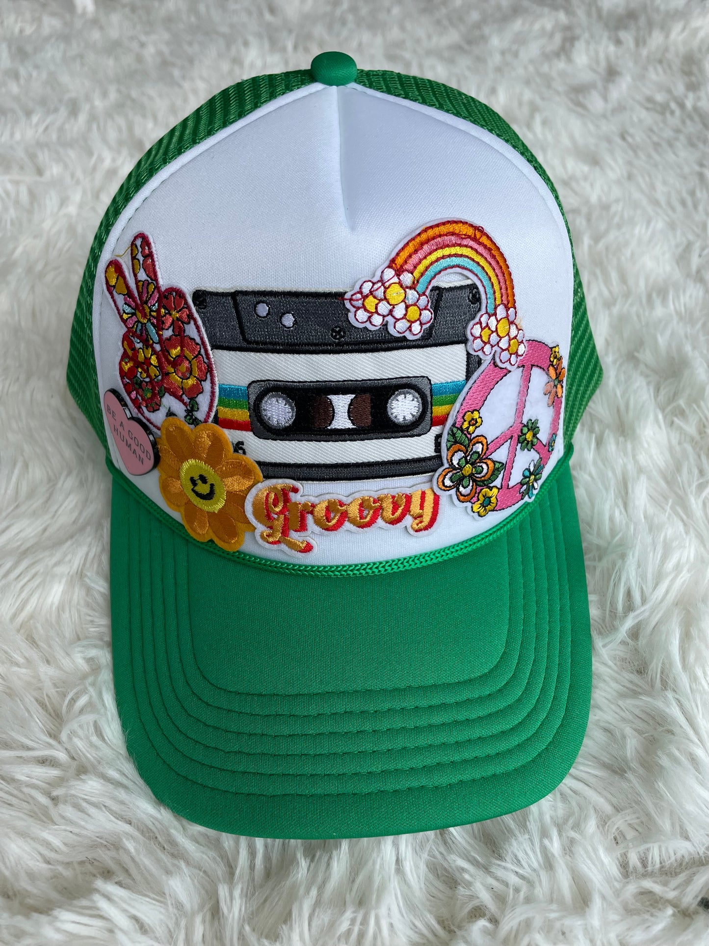 Groovy 2.0 Patch Trucker Hat