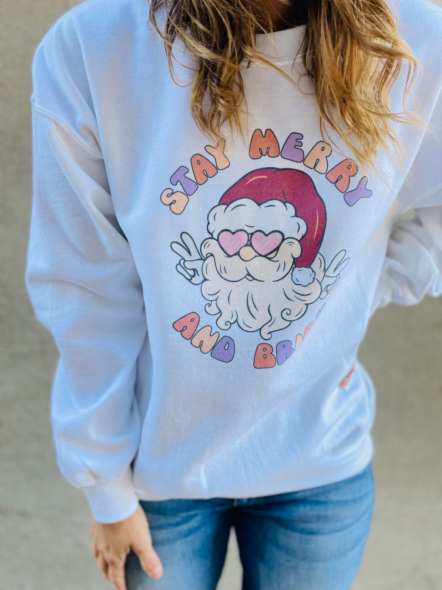 Stay Merry Santa Crewneck