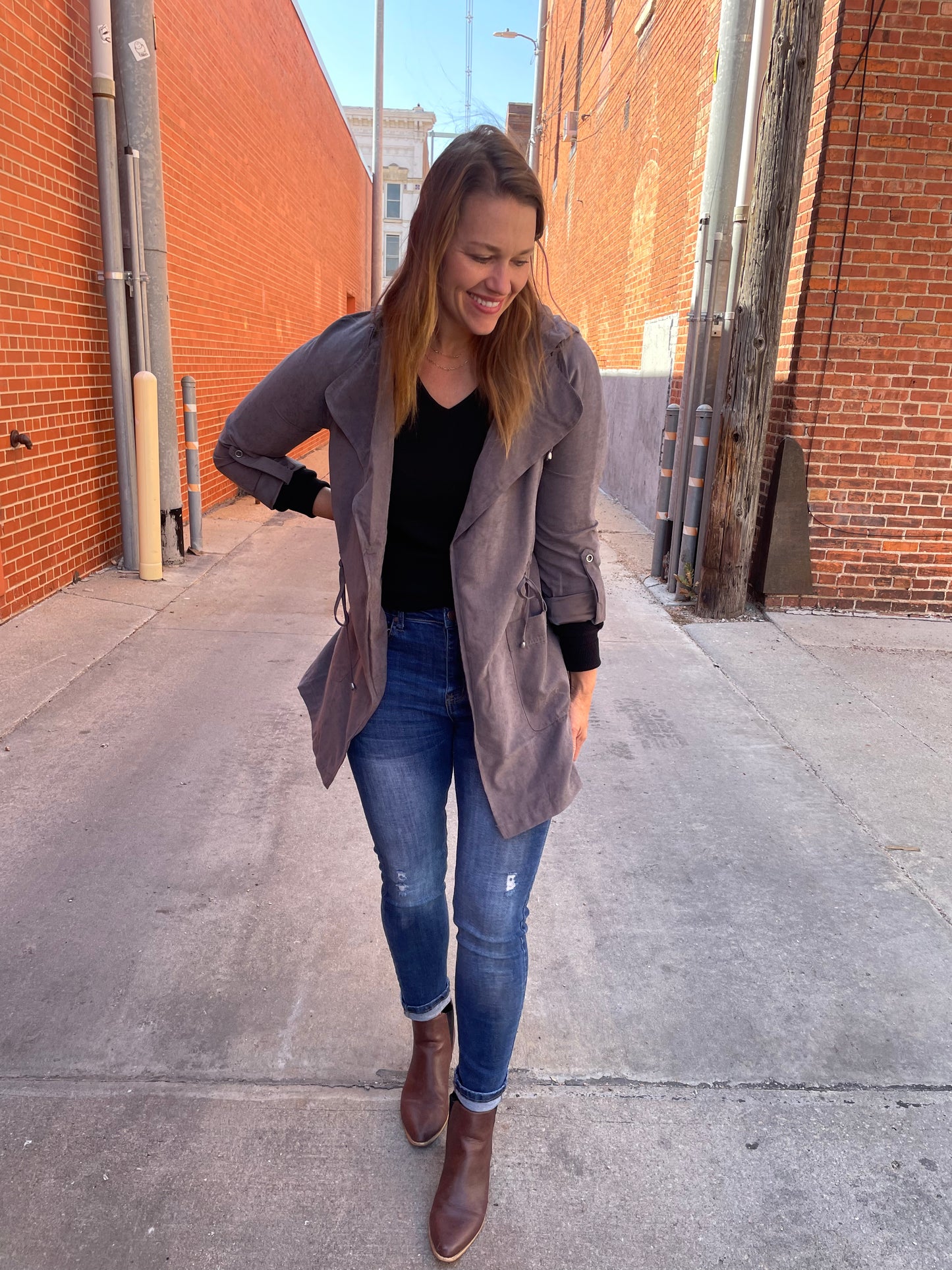 Peachskin Jacket