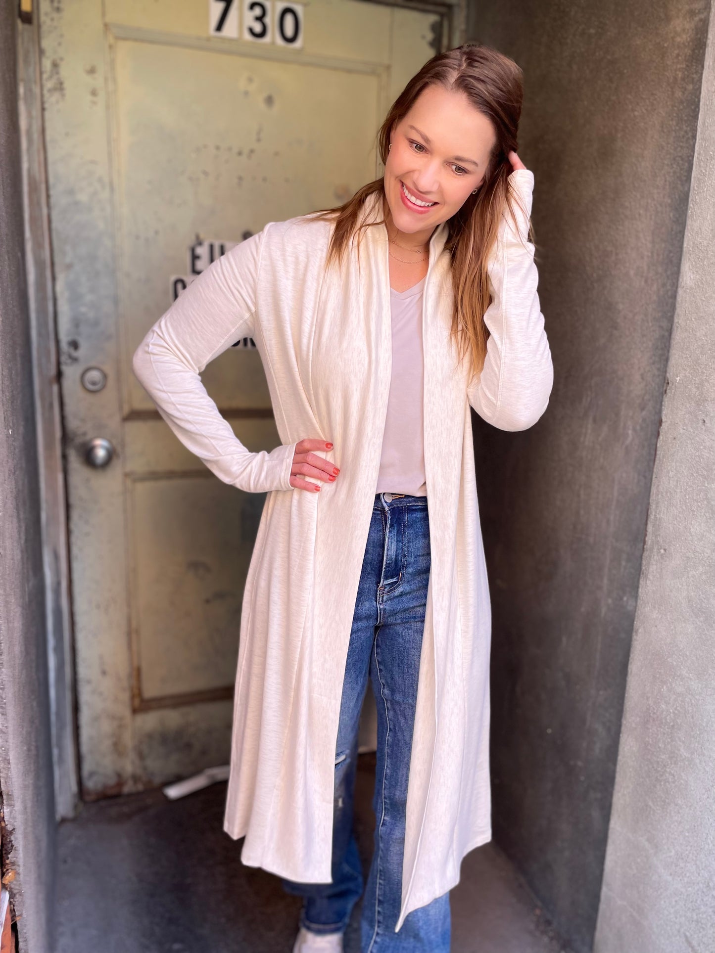 Cream Cardigan
