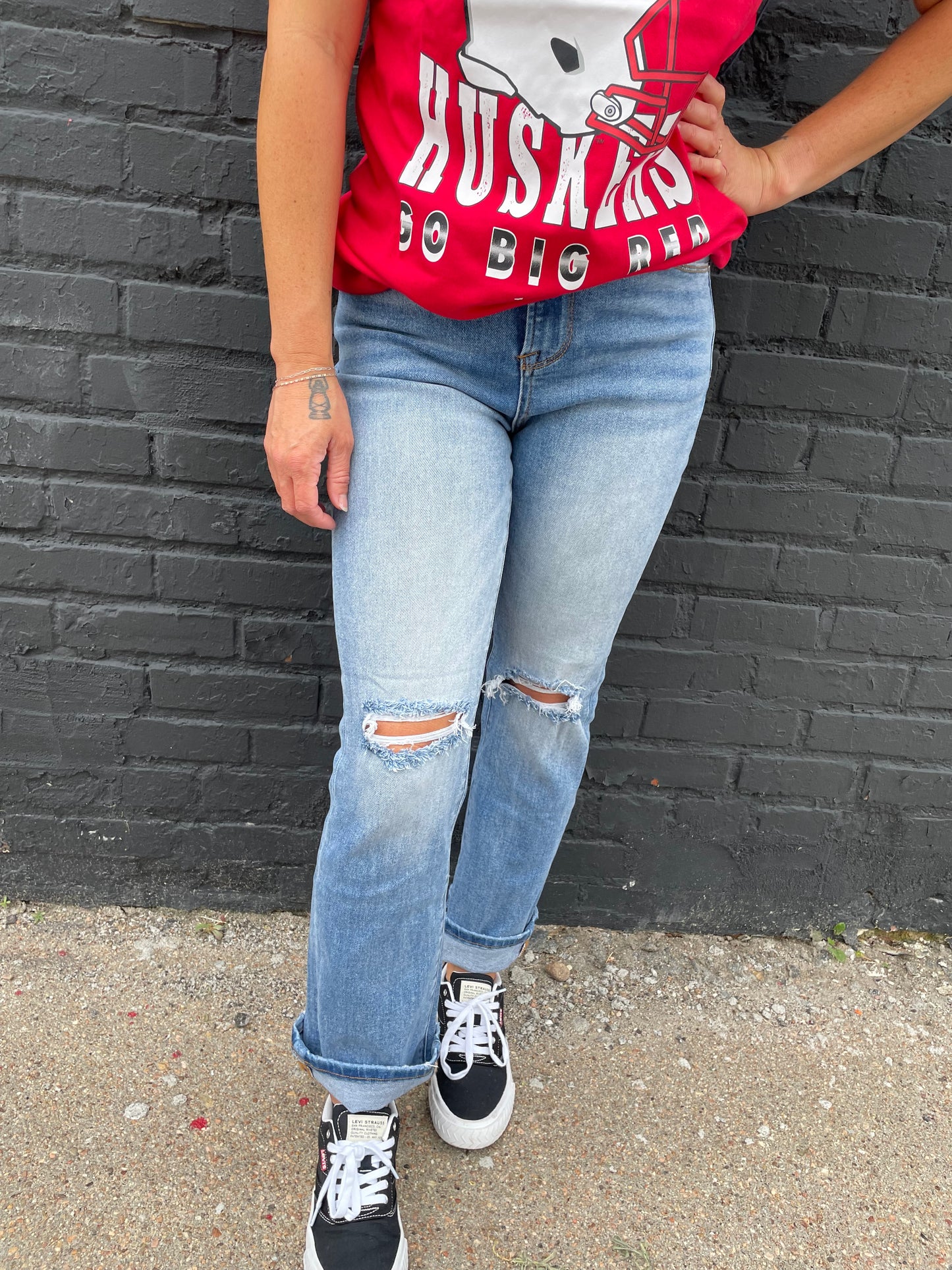 Daisy HR Ankle Slim Straight