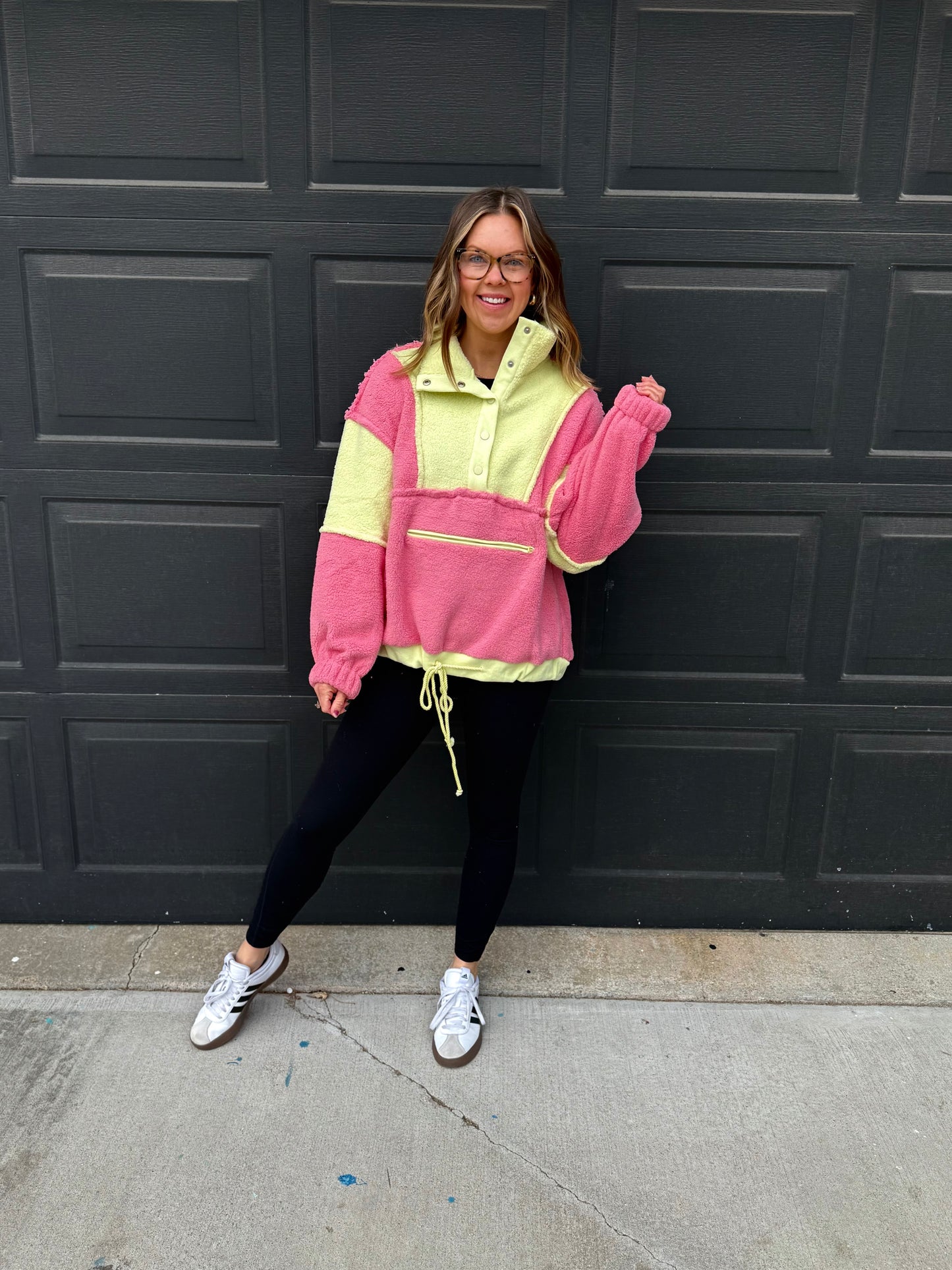 Fleece Pullover - Neon