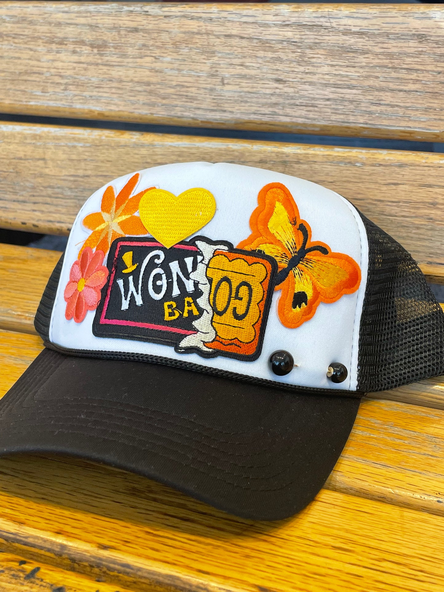 Wonka Bar Patch Trucker Hat