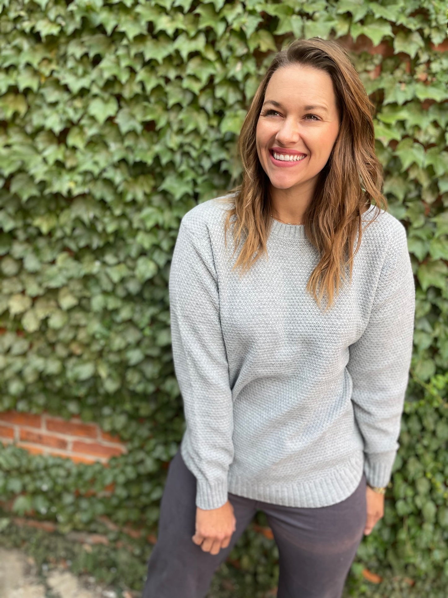 Grey Comfort Sweater