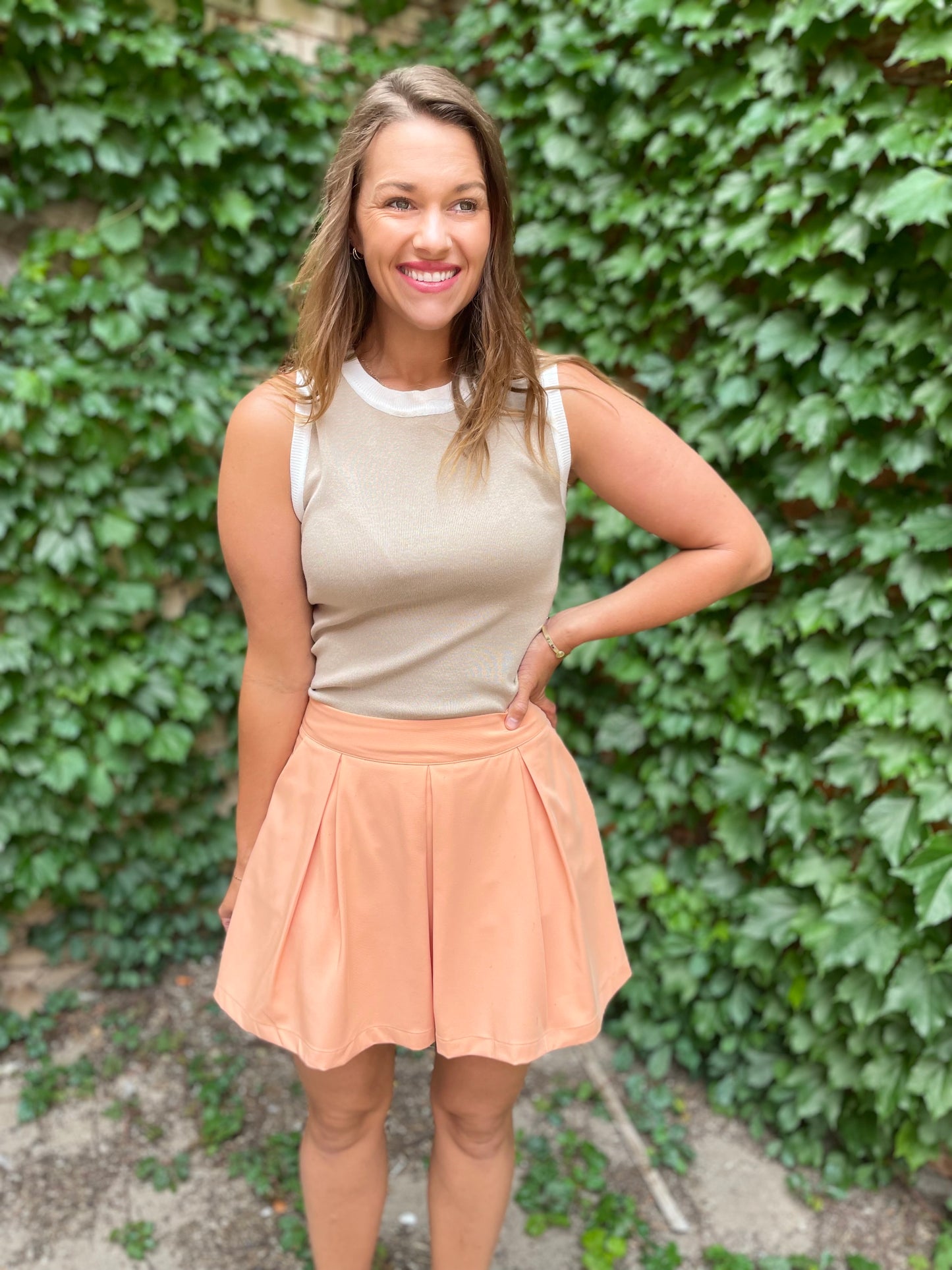 Pleated Skort/Short
