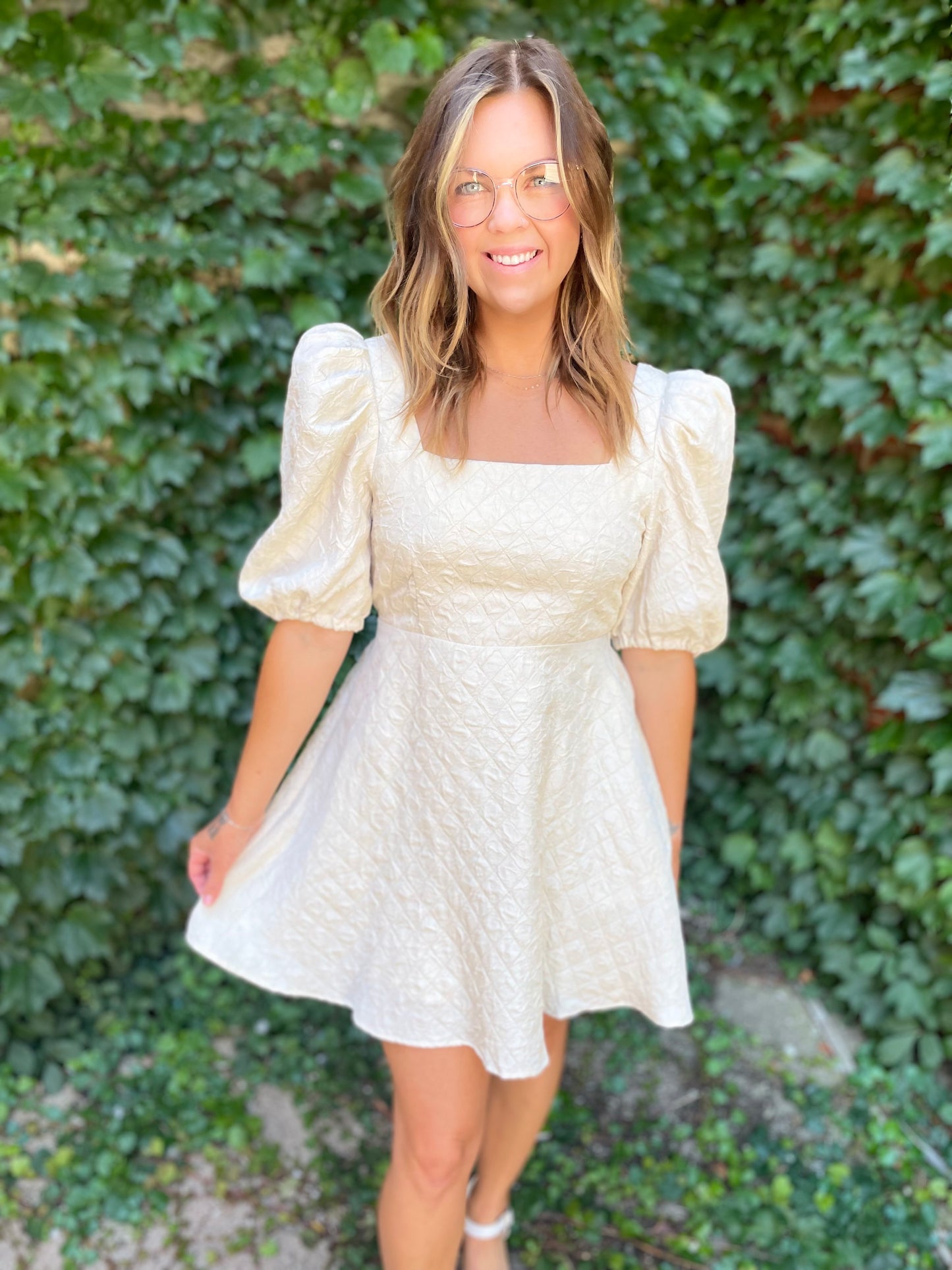 Creme Puff Dress