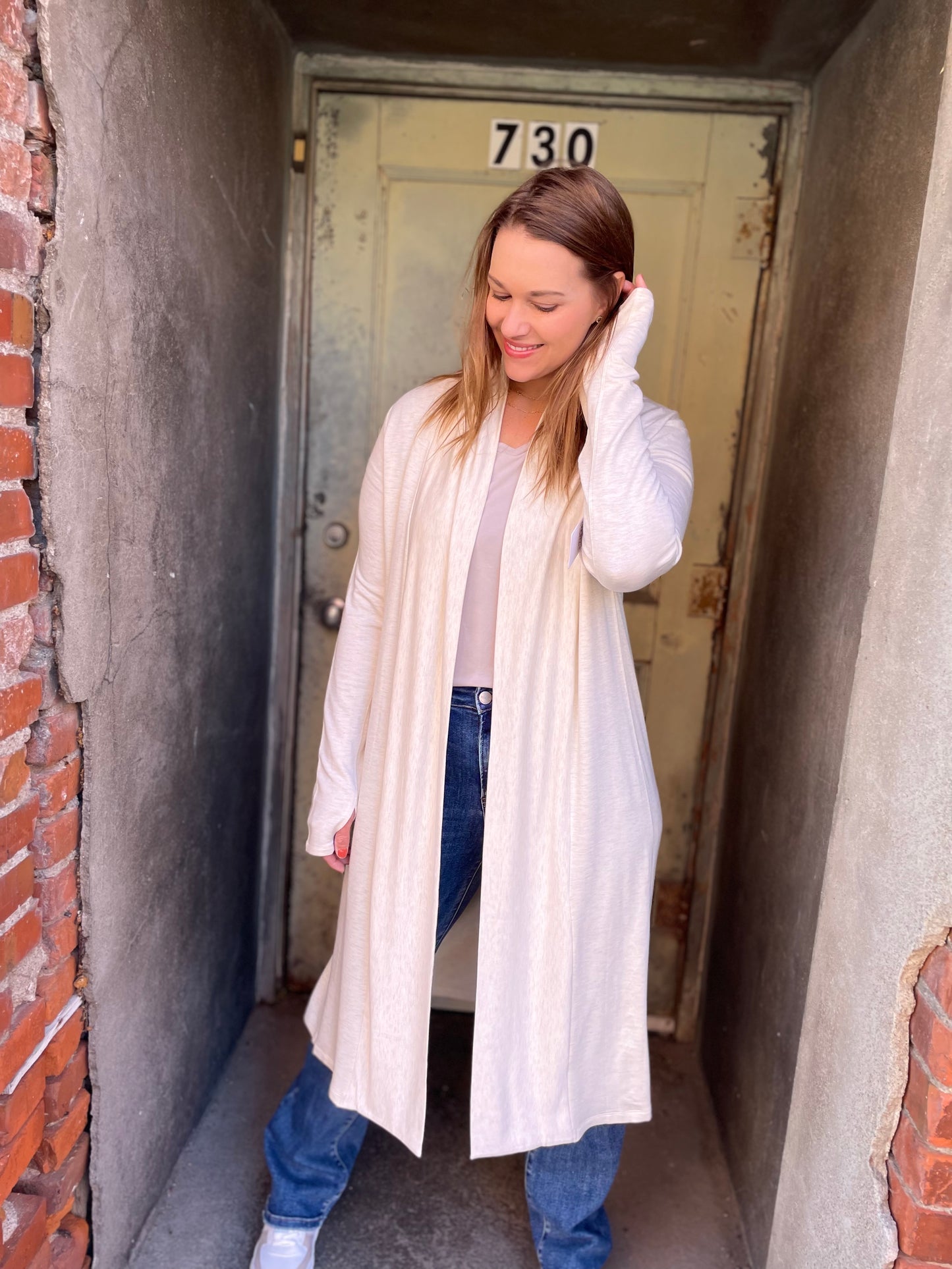 Cream Cardigan