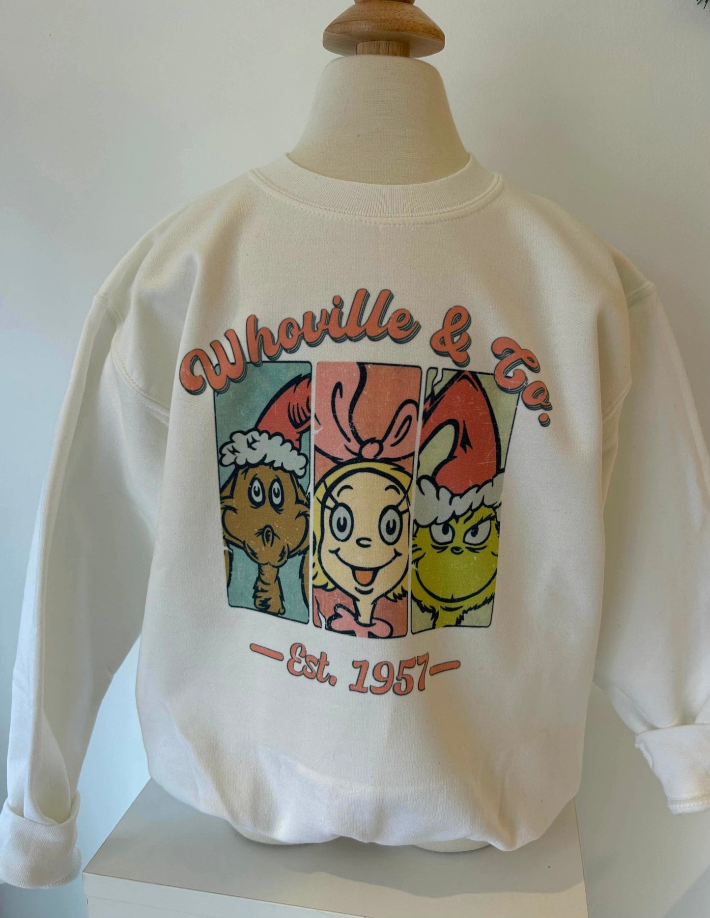 Whoville & Co. YOUTH Crewneck