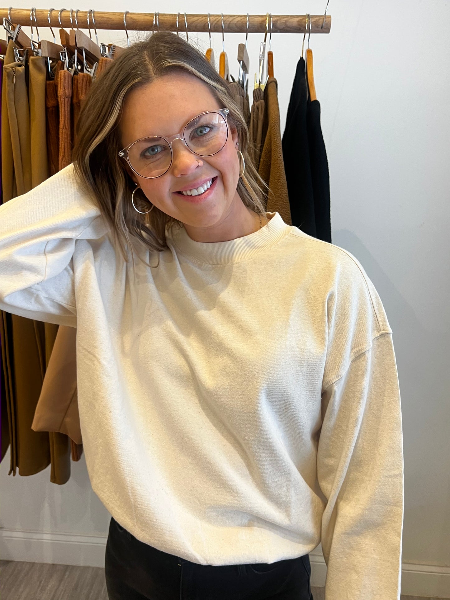 Daisy Long Sleeve - Naturel *Le Bon