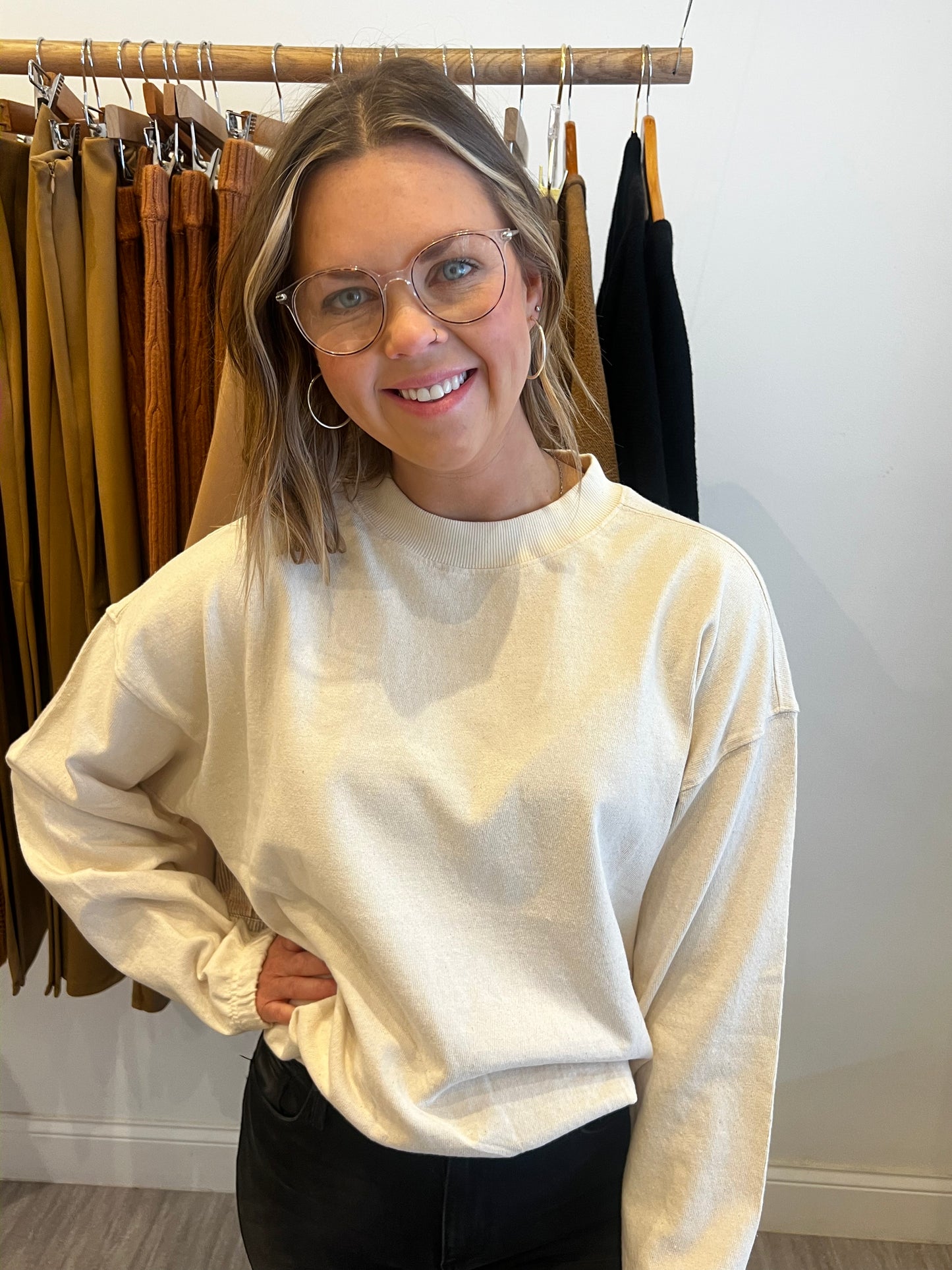 Daisy Long Sleeve - Naturel *Le Bon