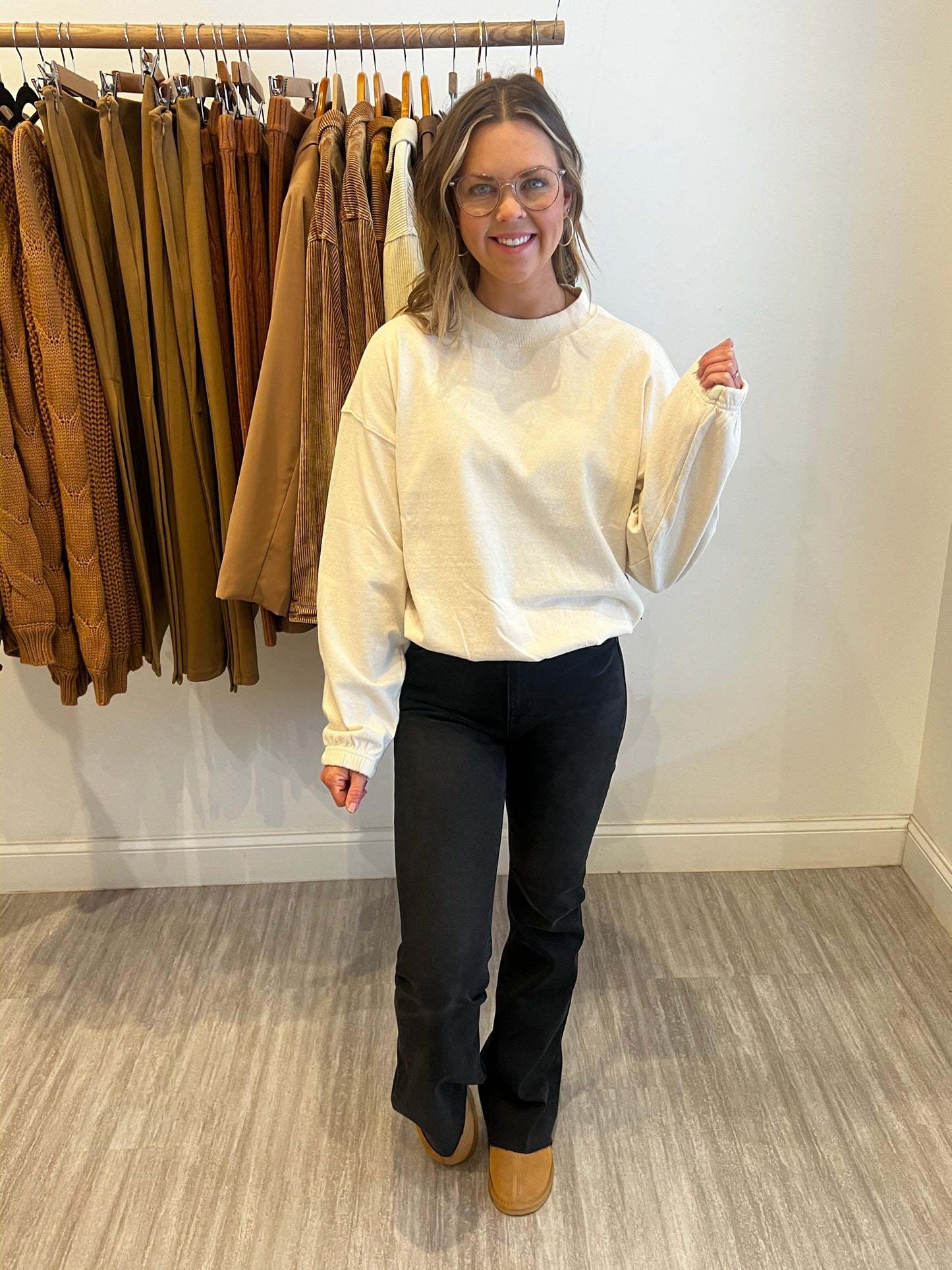 Daisy Long Sleeve - Naturel *Le Bon