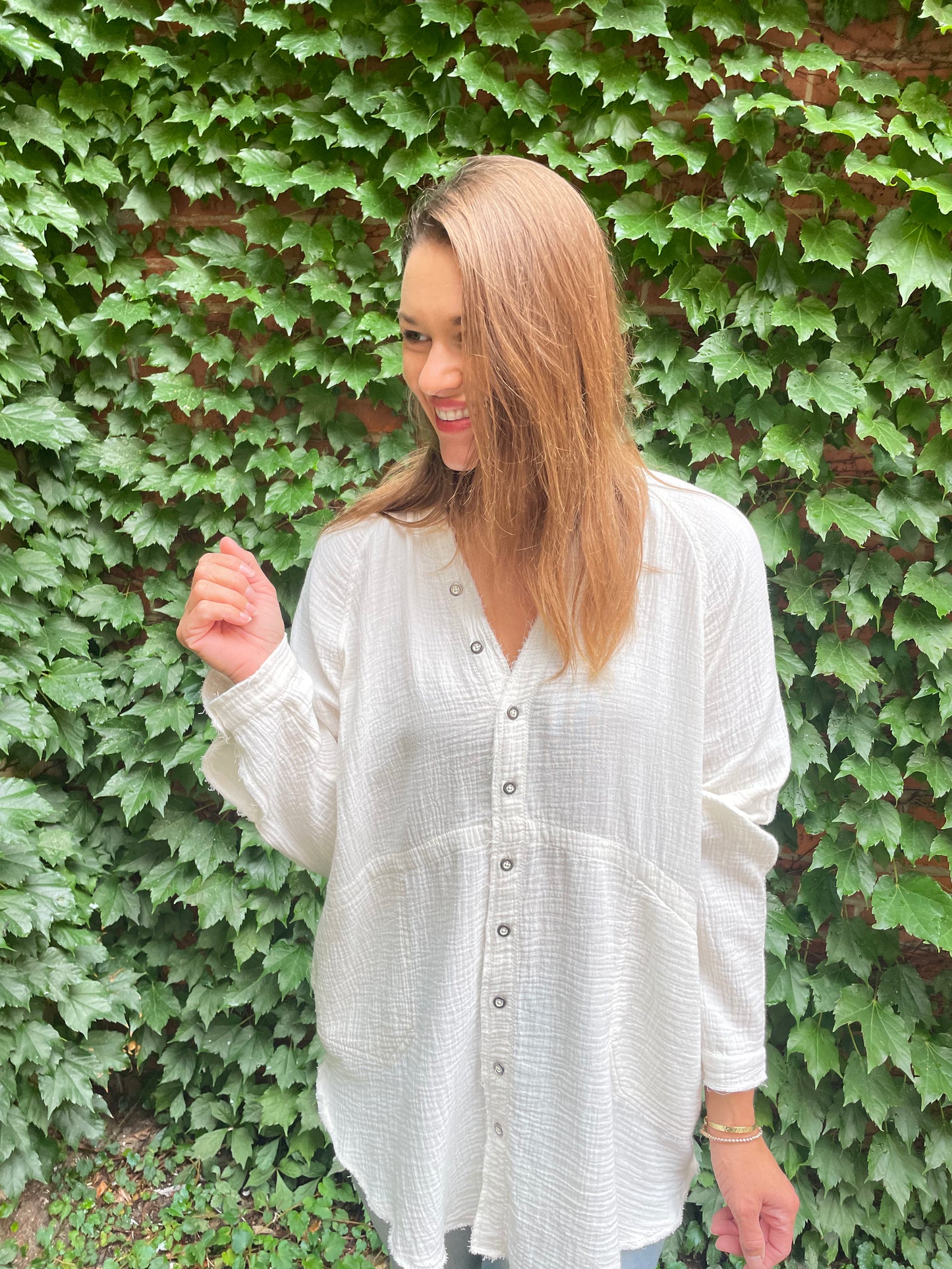 We The Free Summer Daydream Buttondown