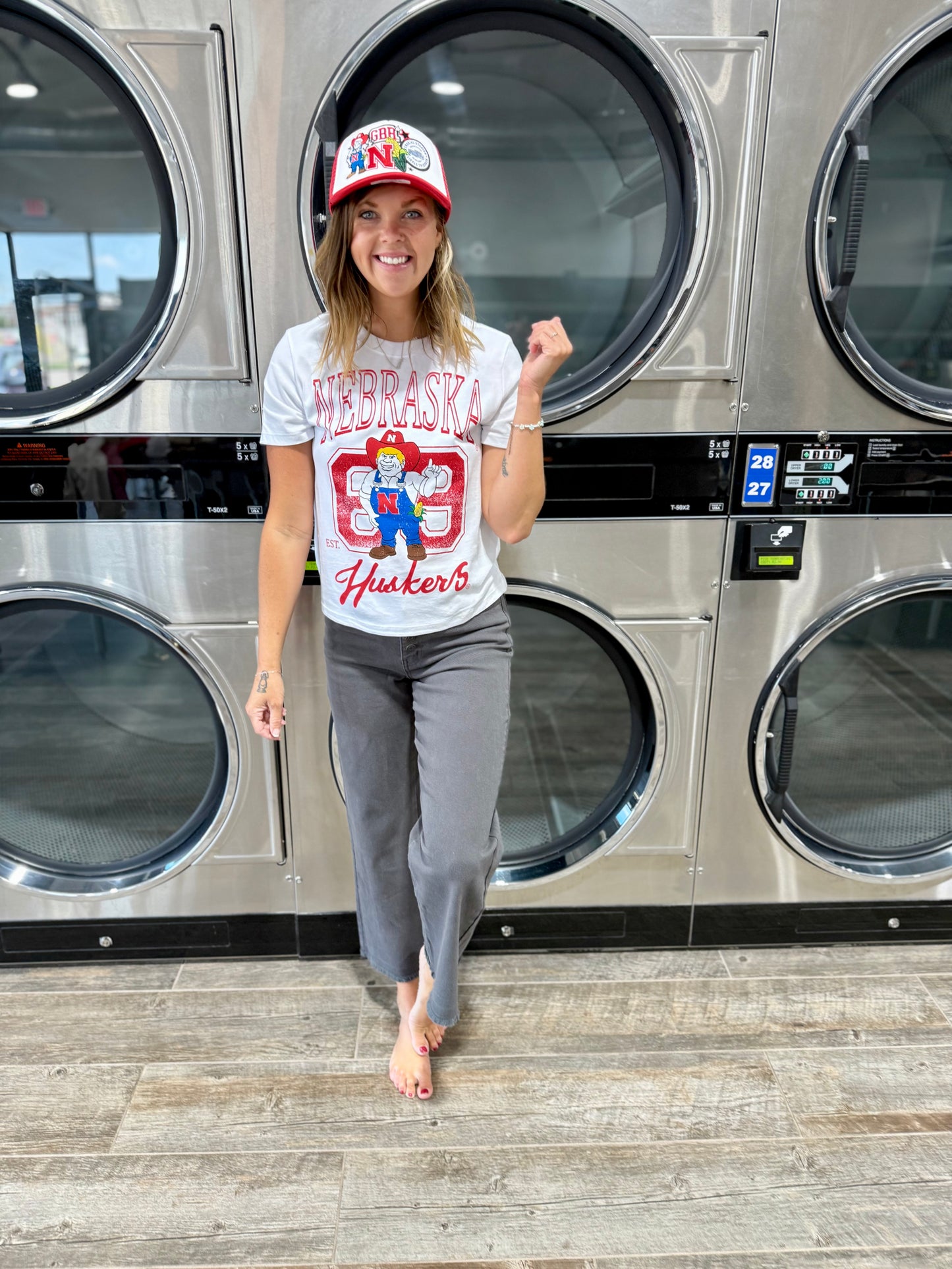 Husker Classic Women's Boxy Tee