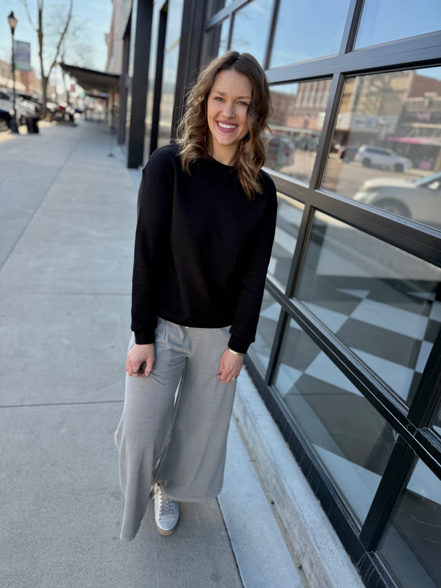 The Sunday Staple Knit - Black