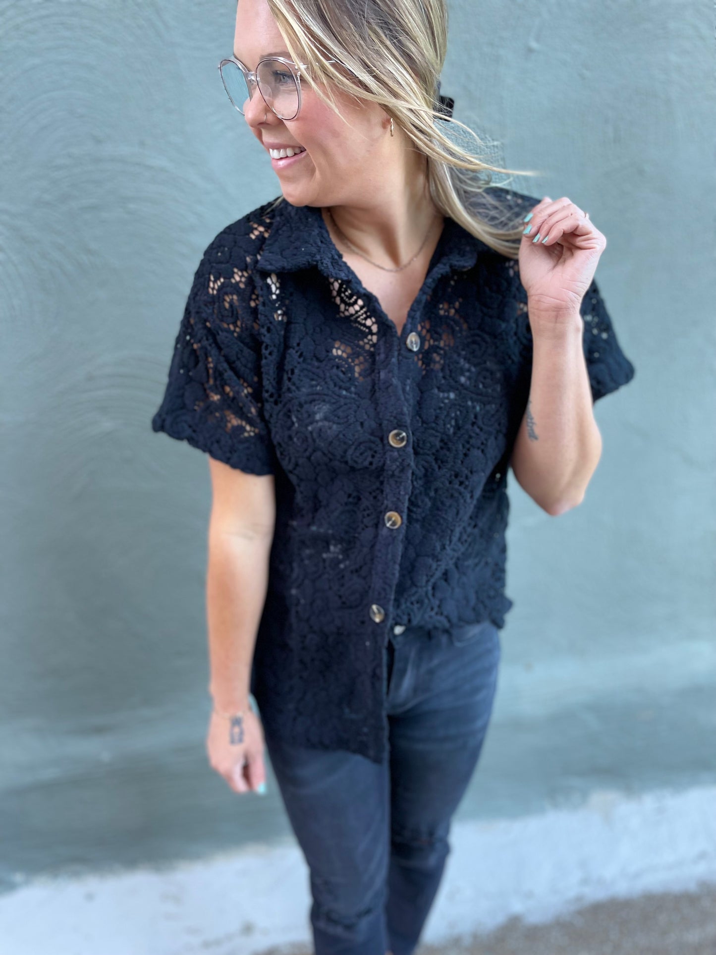 Tinley Top - Black