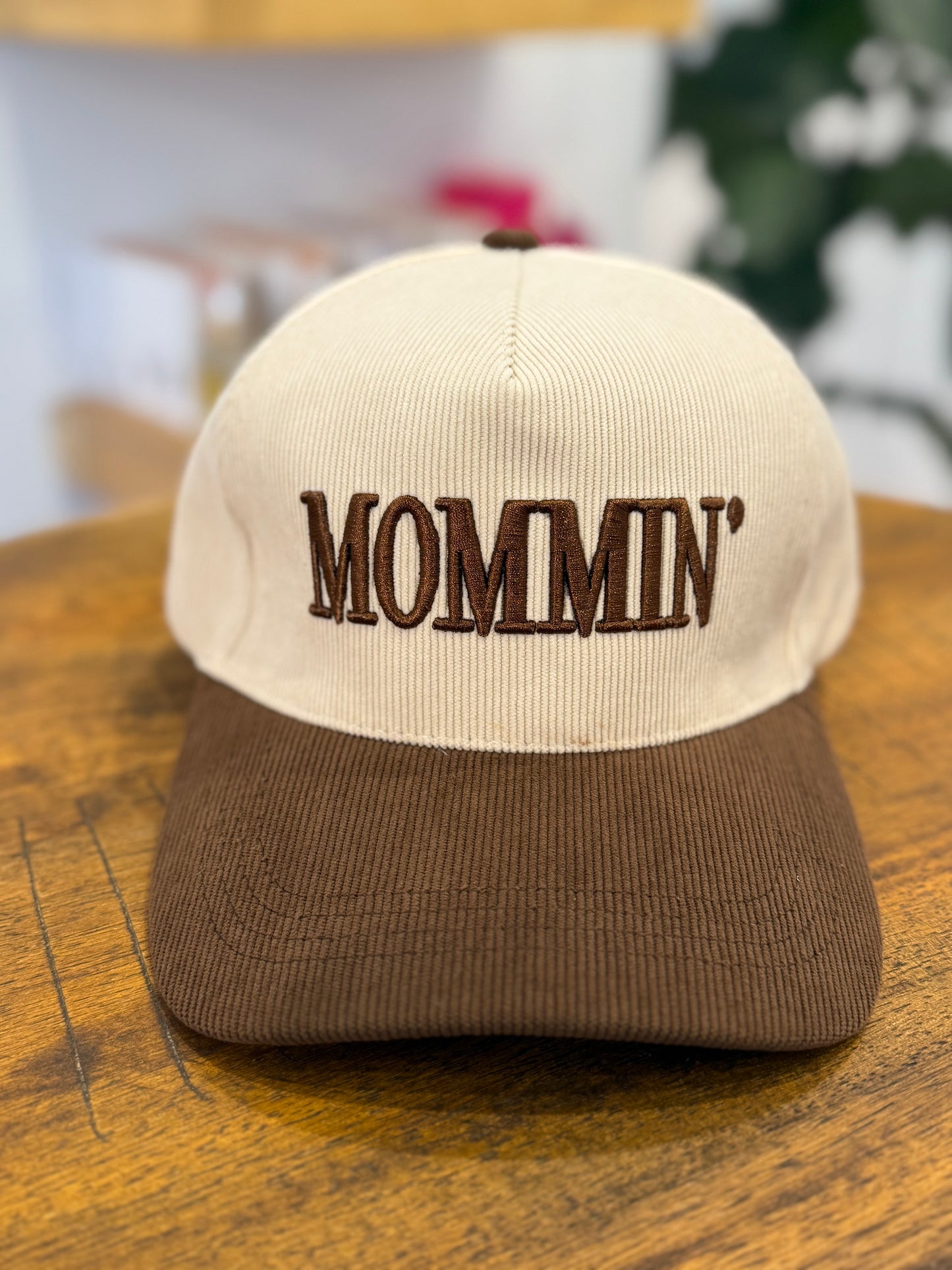 MOMMIN CAP - BROWN