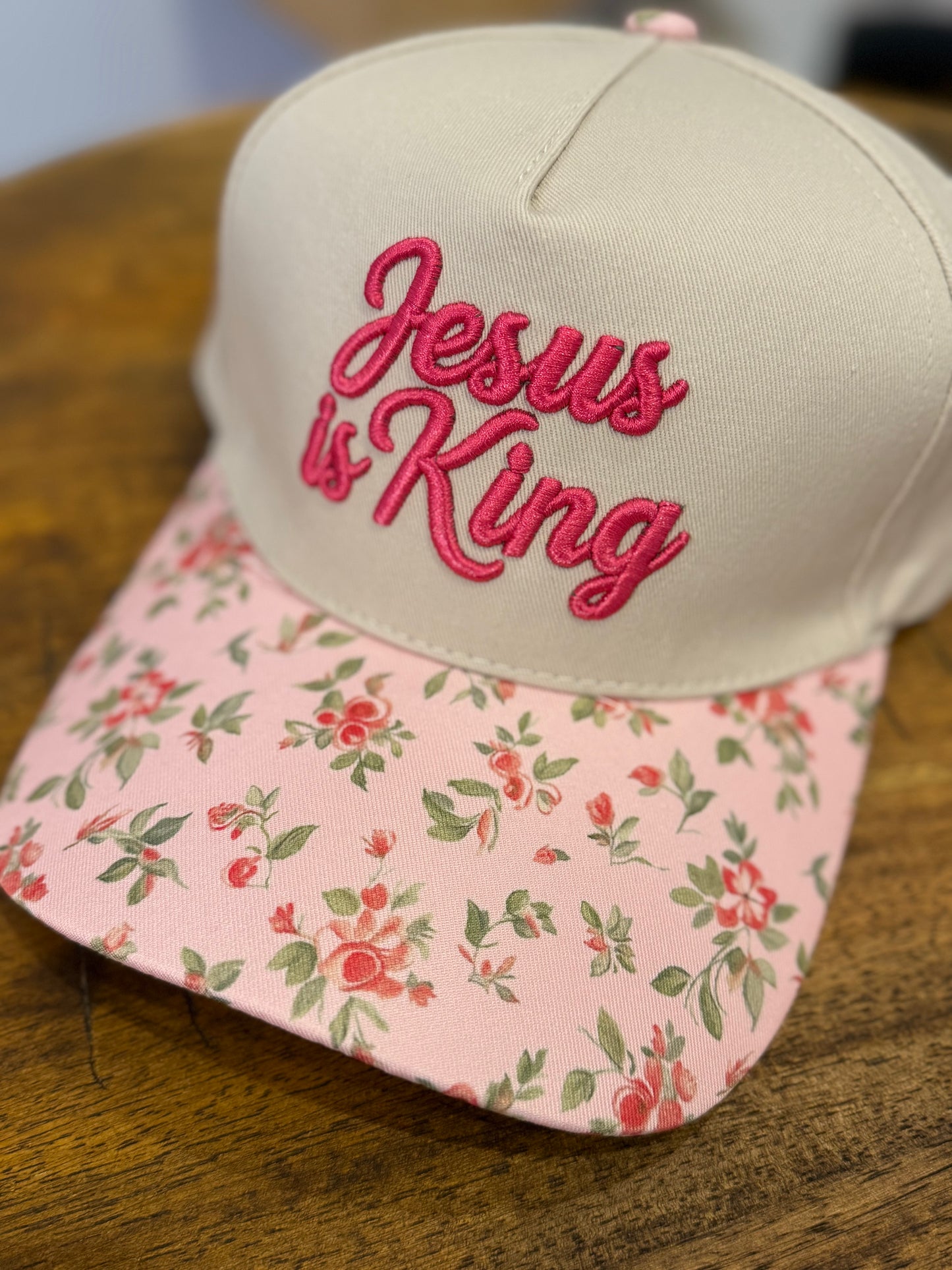 JESUS IS KING CAP