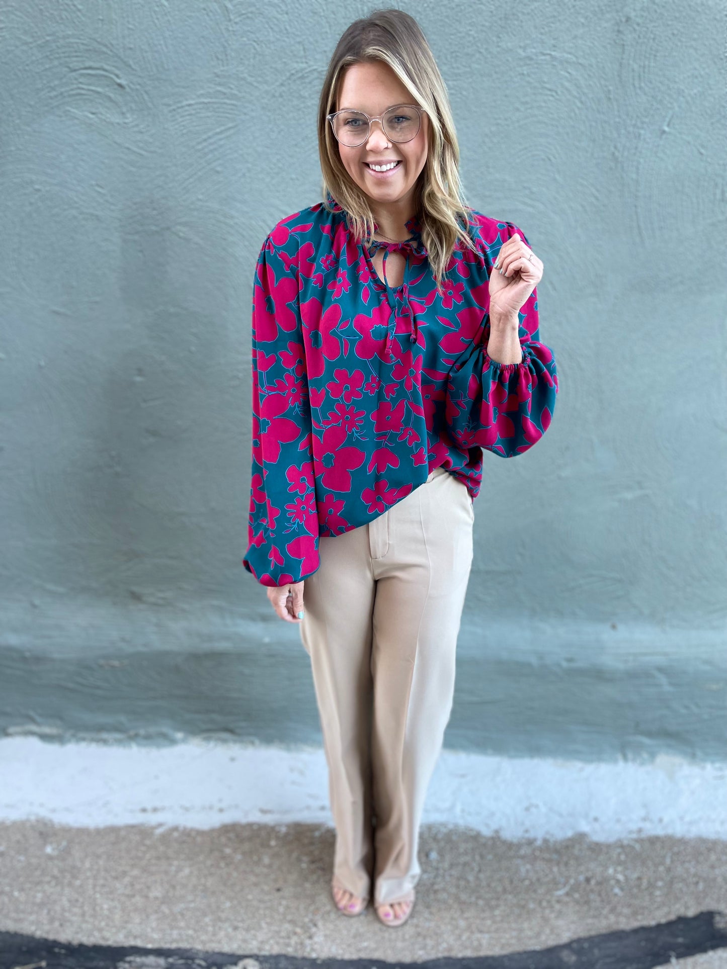 Paisley Printed Top