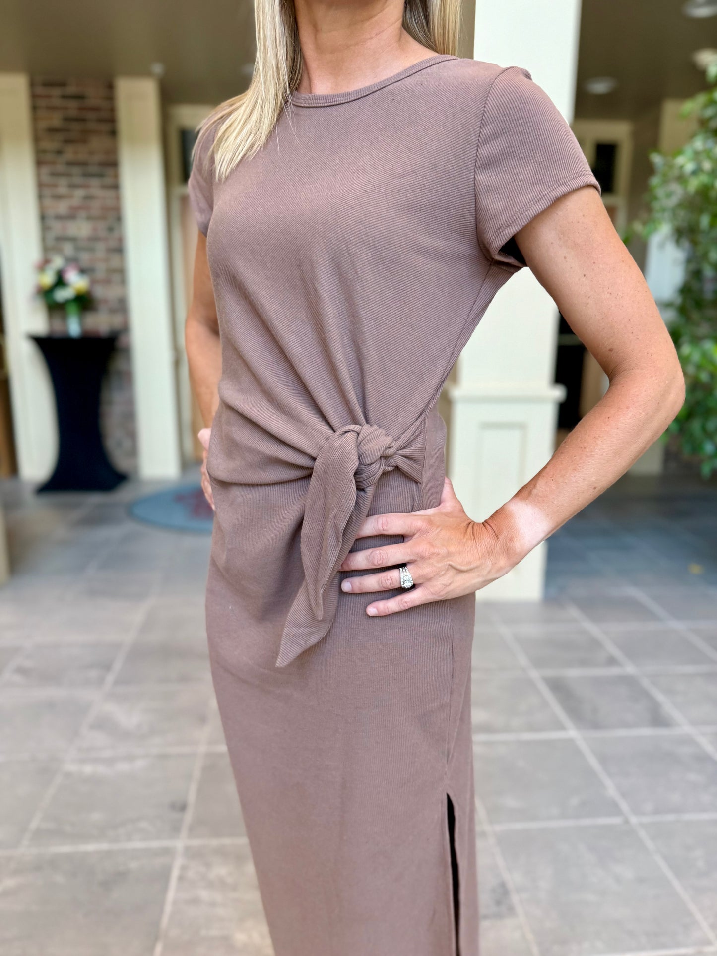 Everyday Grace Waist Tie Maxi Dress