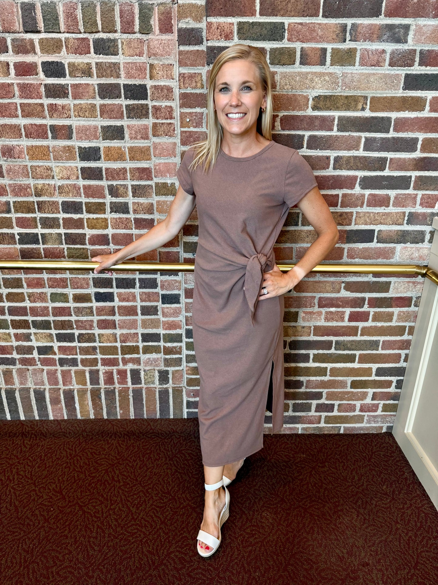 Everyday Grace Waist Tie Maxi Dress